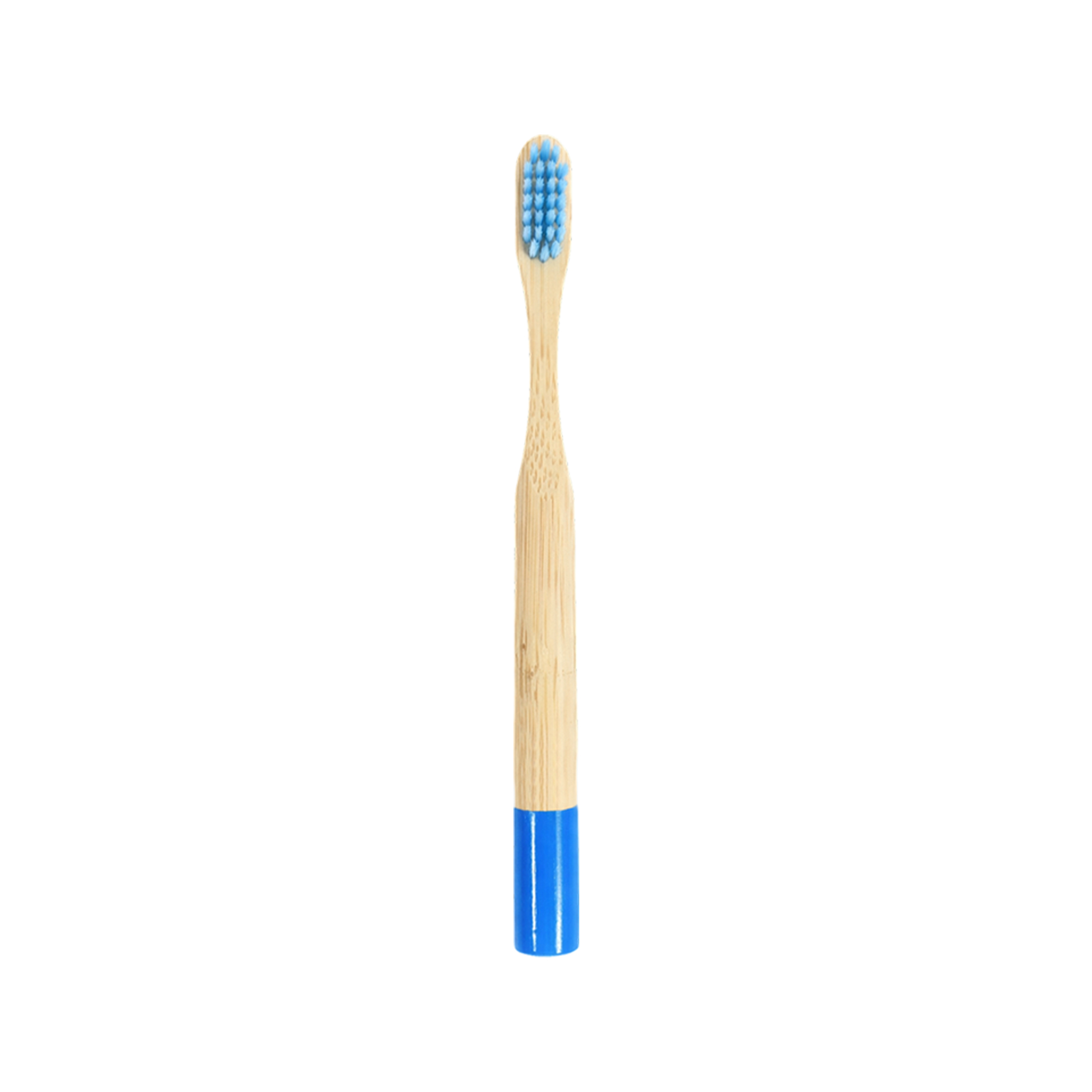 Small Round Handle Colorful Bamboo Toothbrush - Image 7