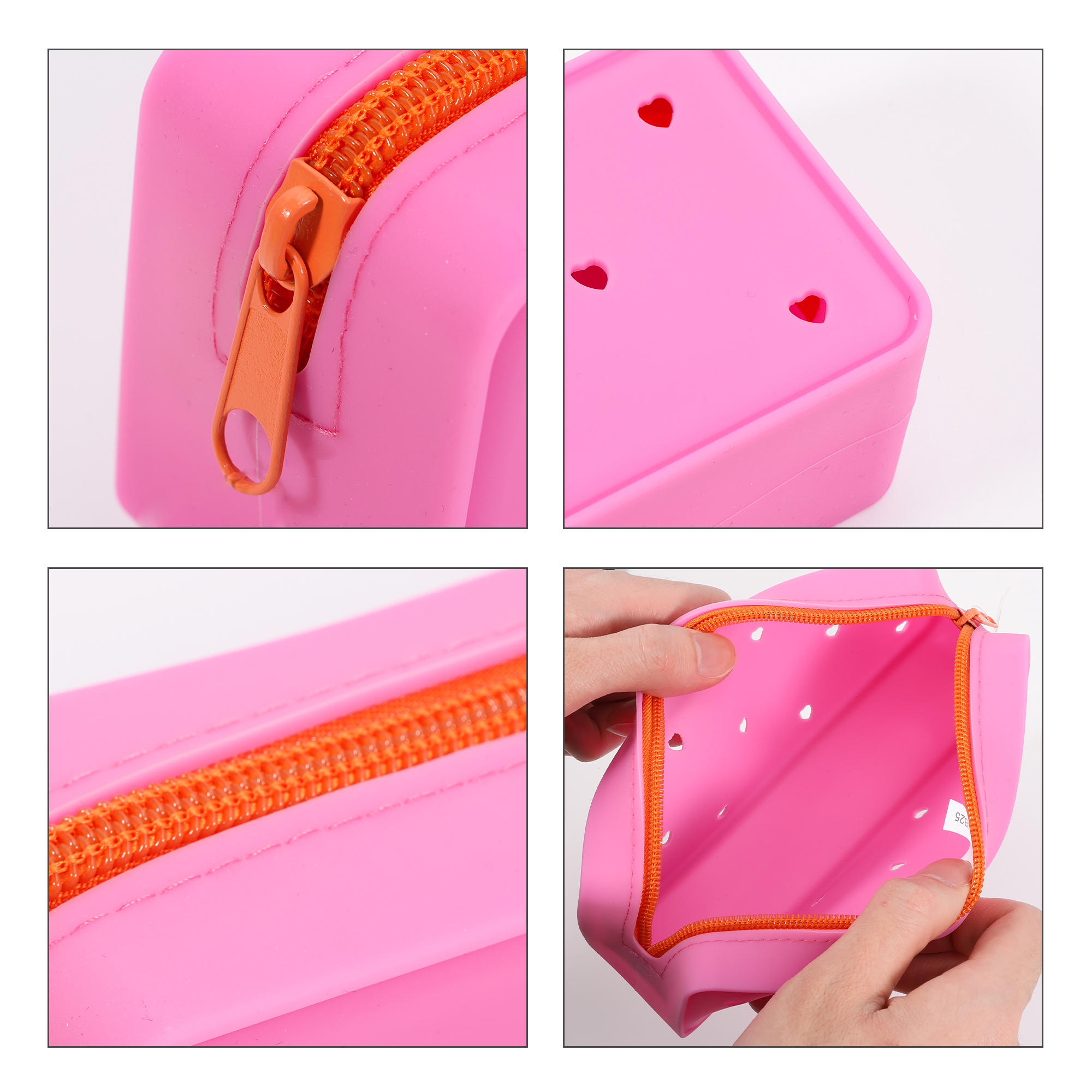 Silicone Holes Pencil Case - Image 10