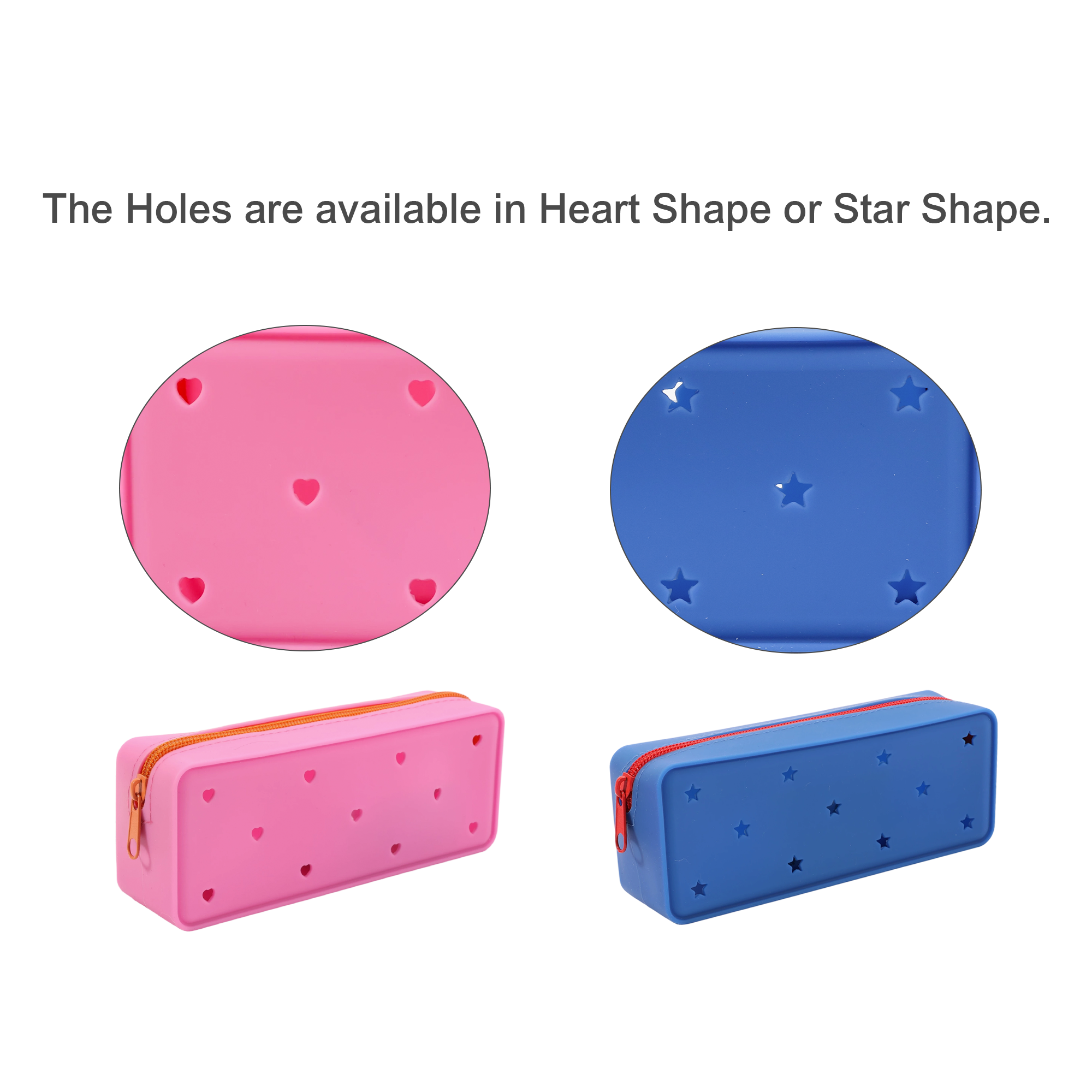 Silicone Holes Pencil Case - Image 11