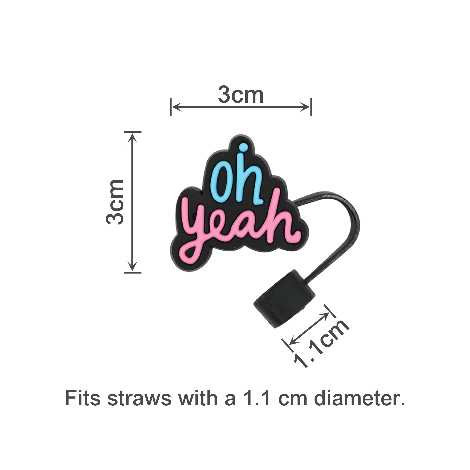 Custom Shape Straw Cover - Image 12