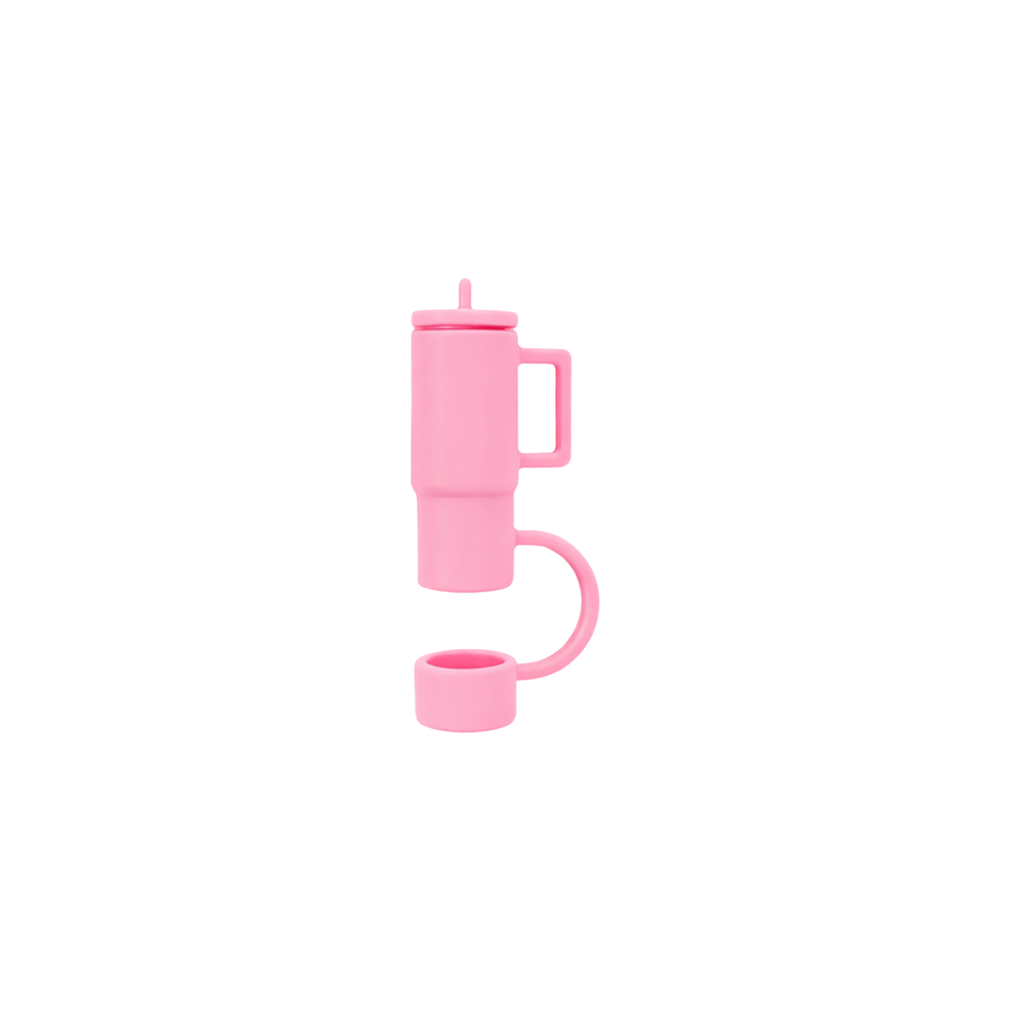 Cup Shaped Silicone Straw Cover - Image 2