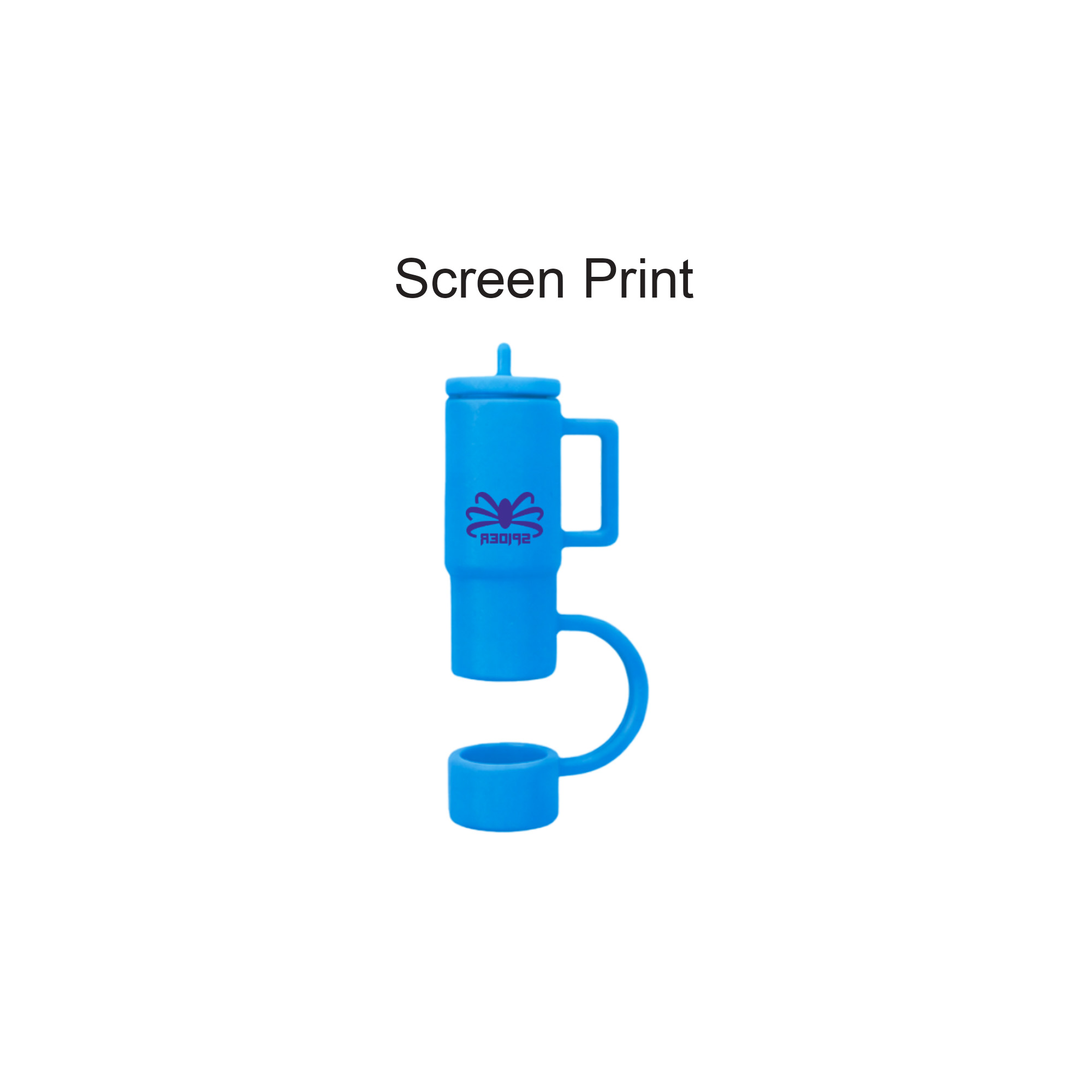 Cup Shaped Silicone Straw Cover - Image 9