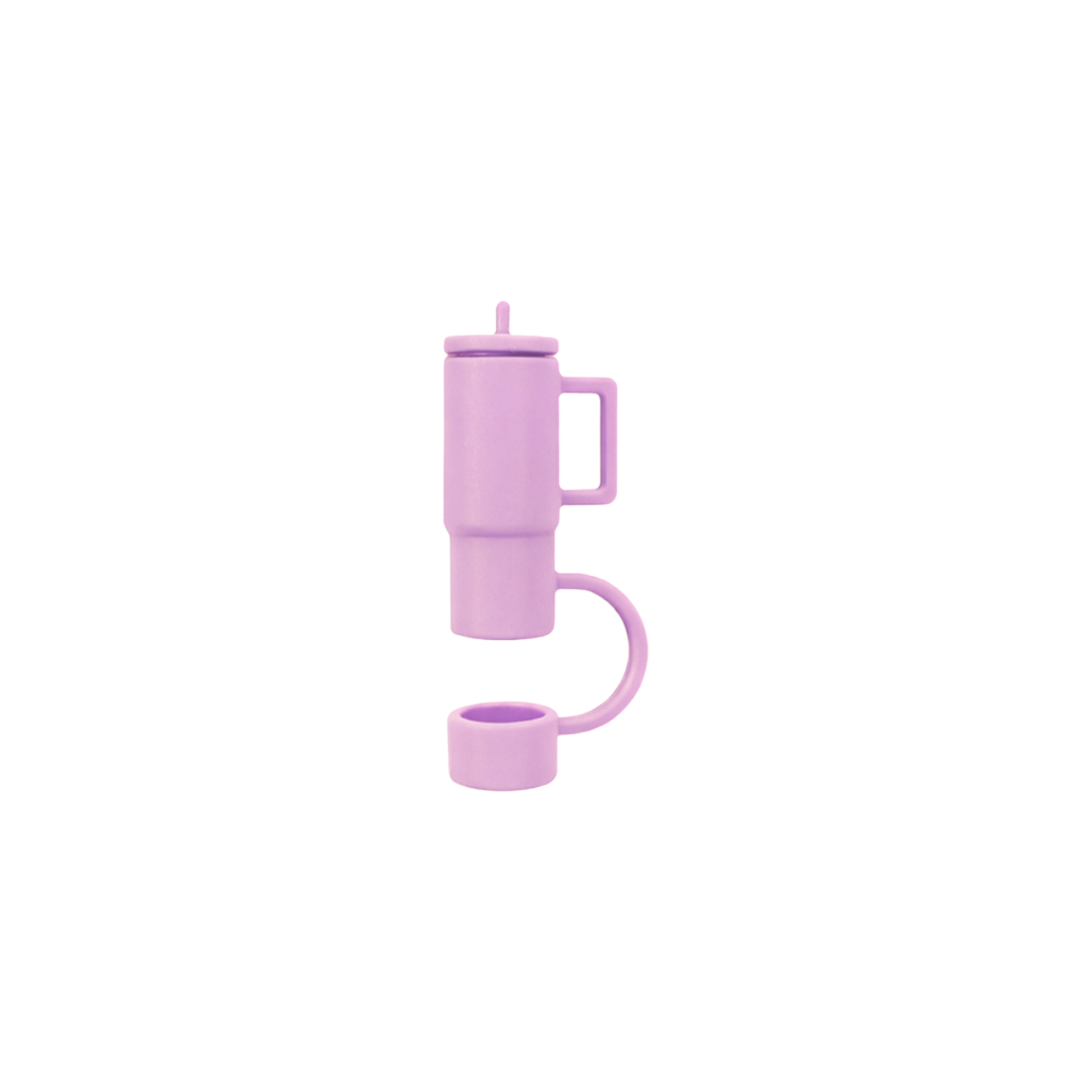 Cup Shaped Silicone Straw Cover - Image 3