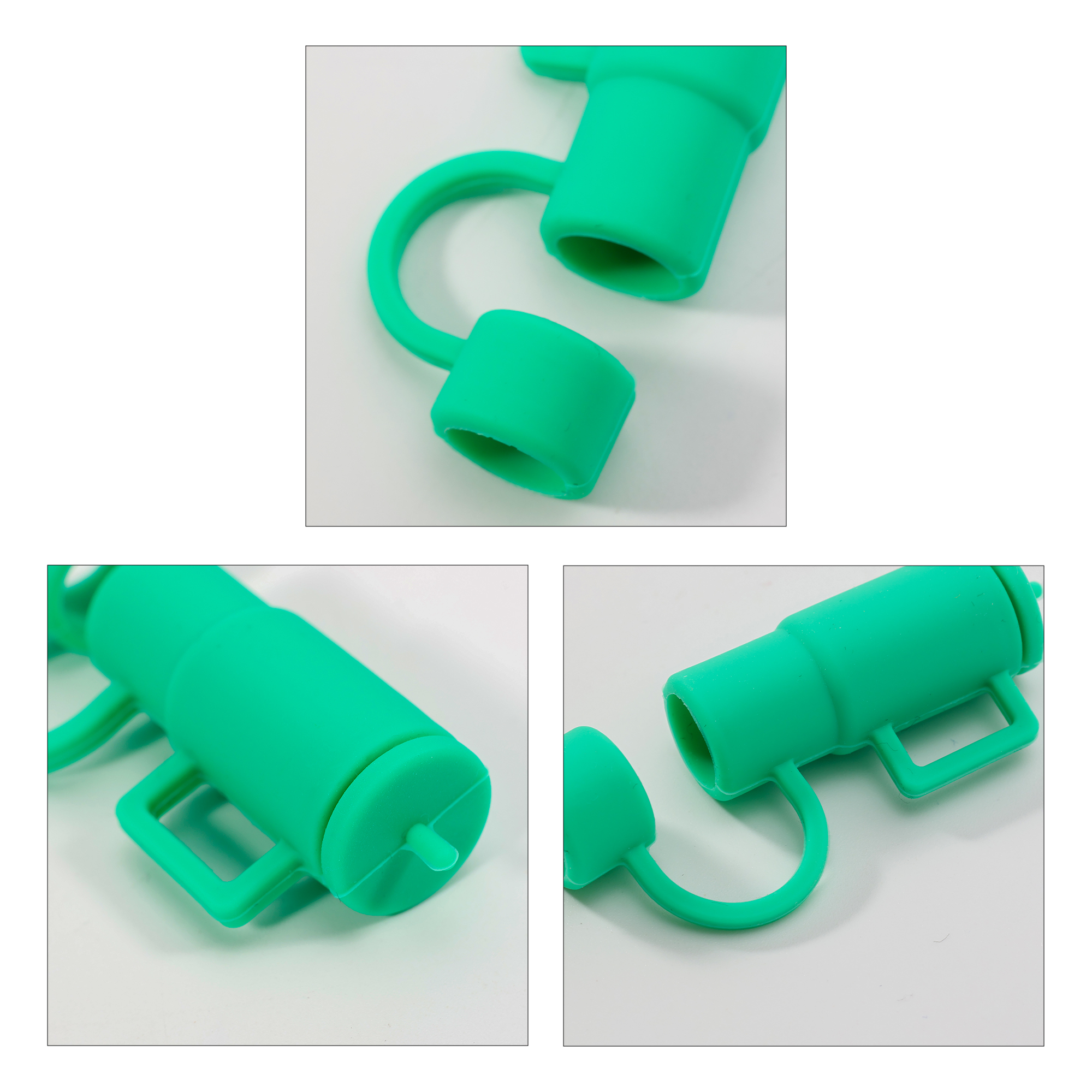Cup Shaped Silicone Straw Cover - Image 10