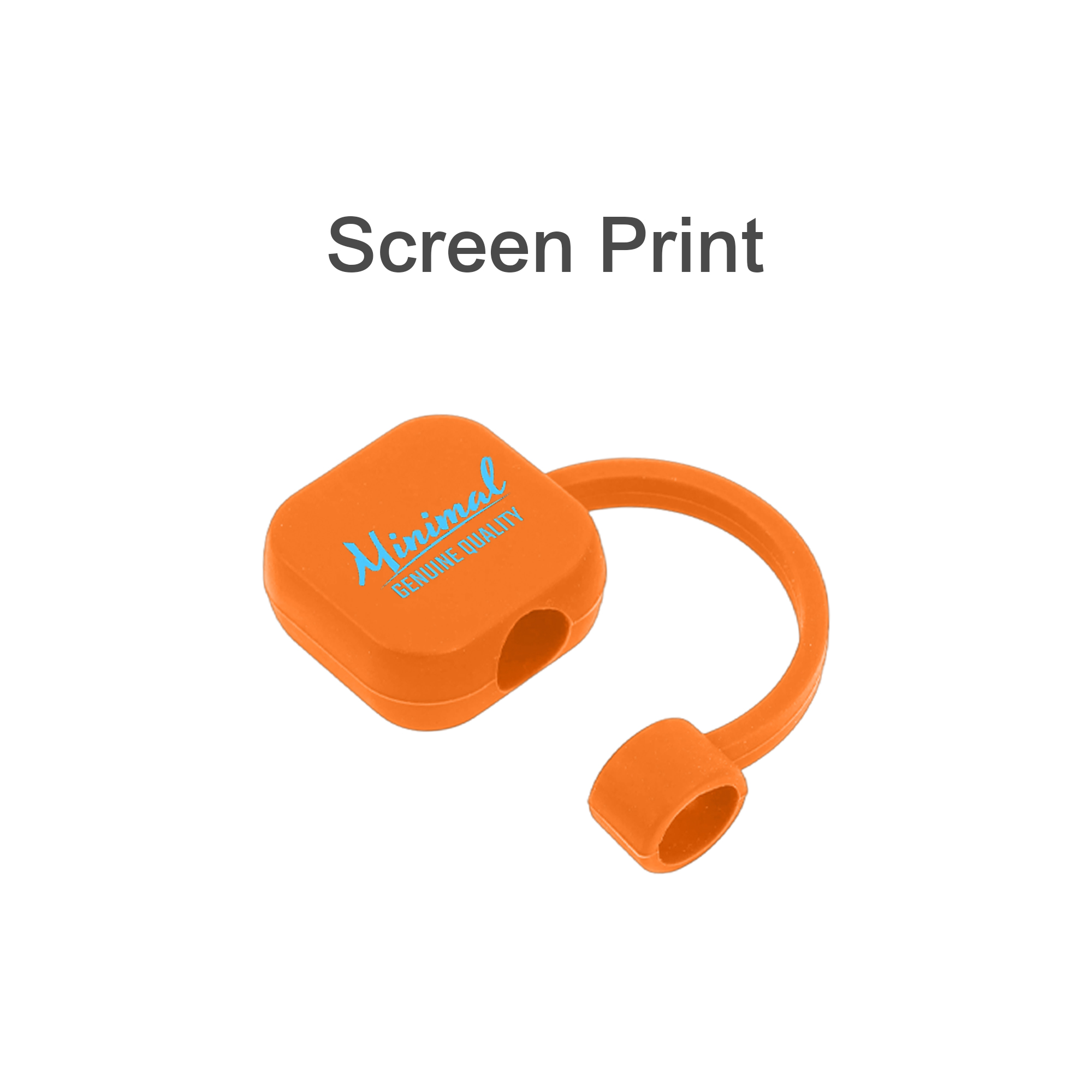 Square Silicone Straw Cover - Image 12