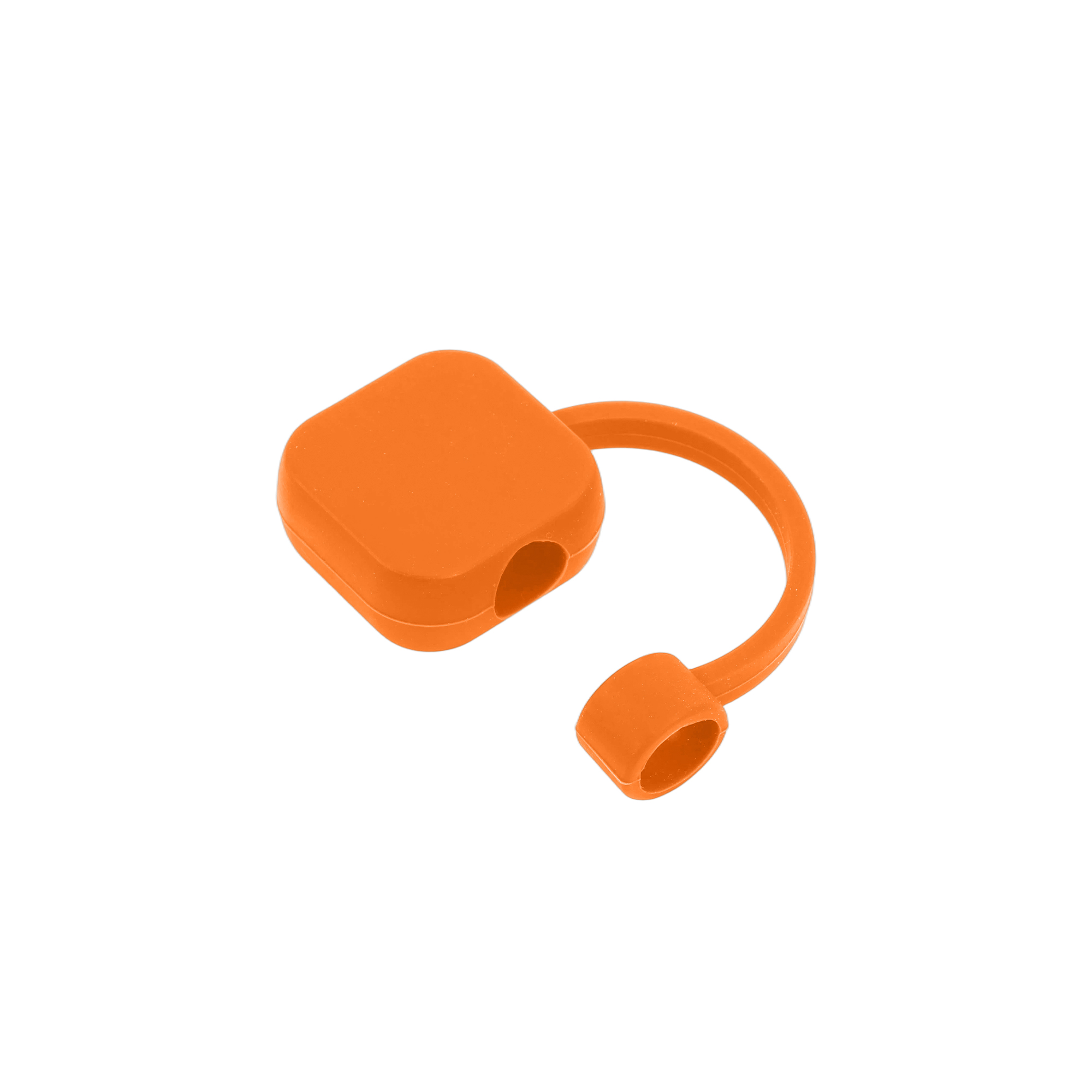 Square Silicone Straw Cover - Image 3