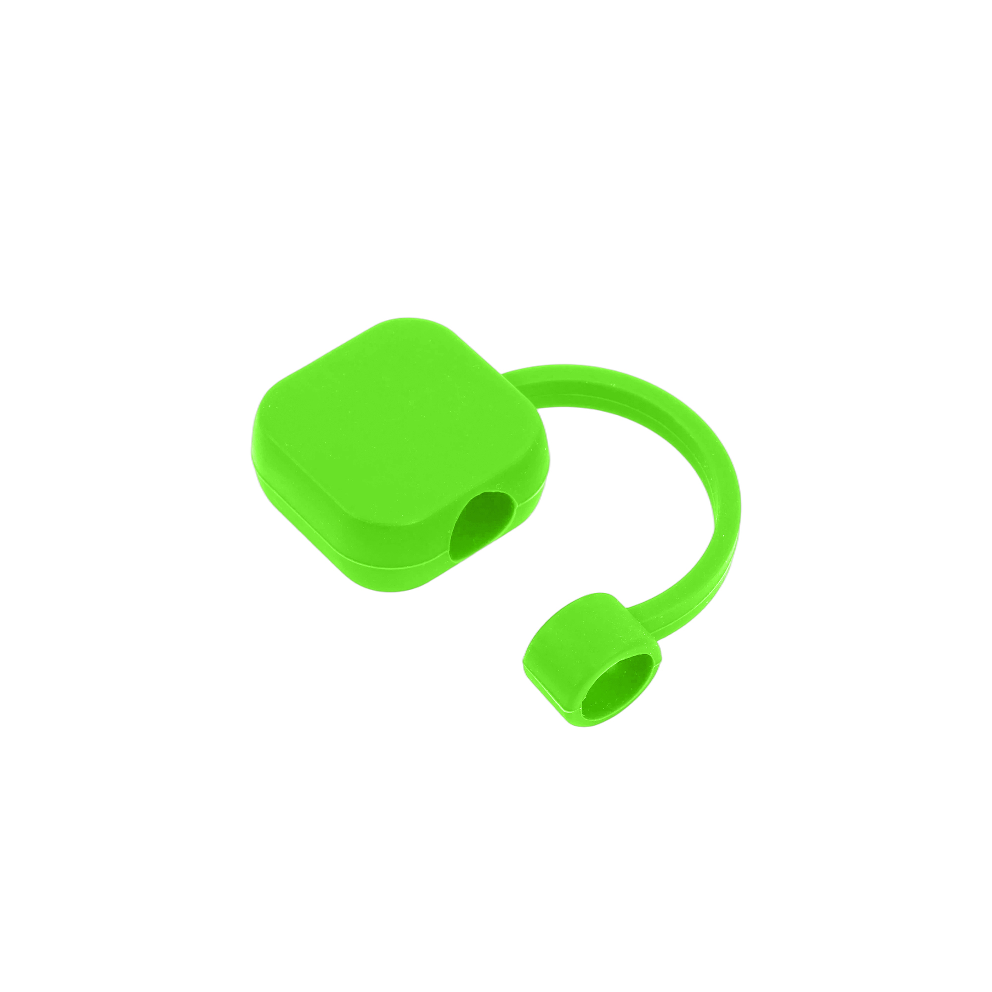 Square Silicone Straw Cover - Image 7