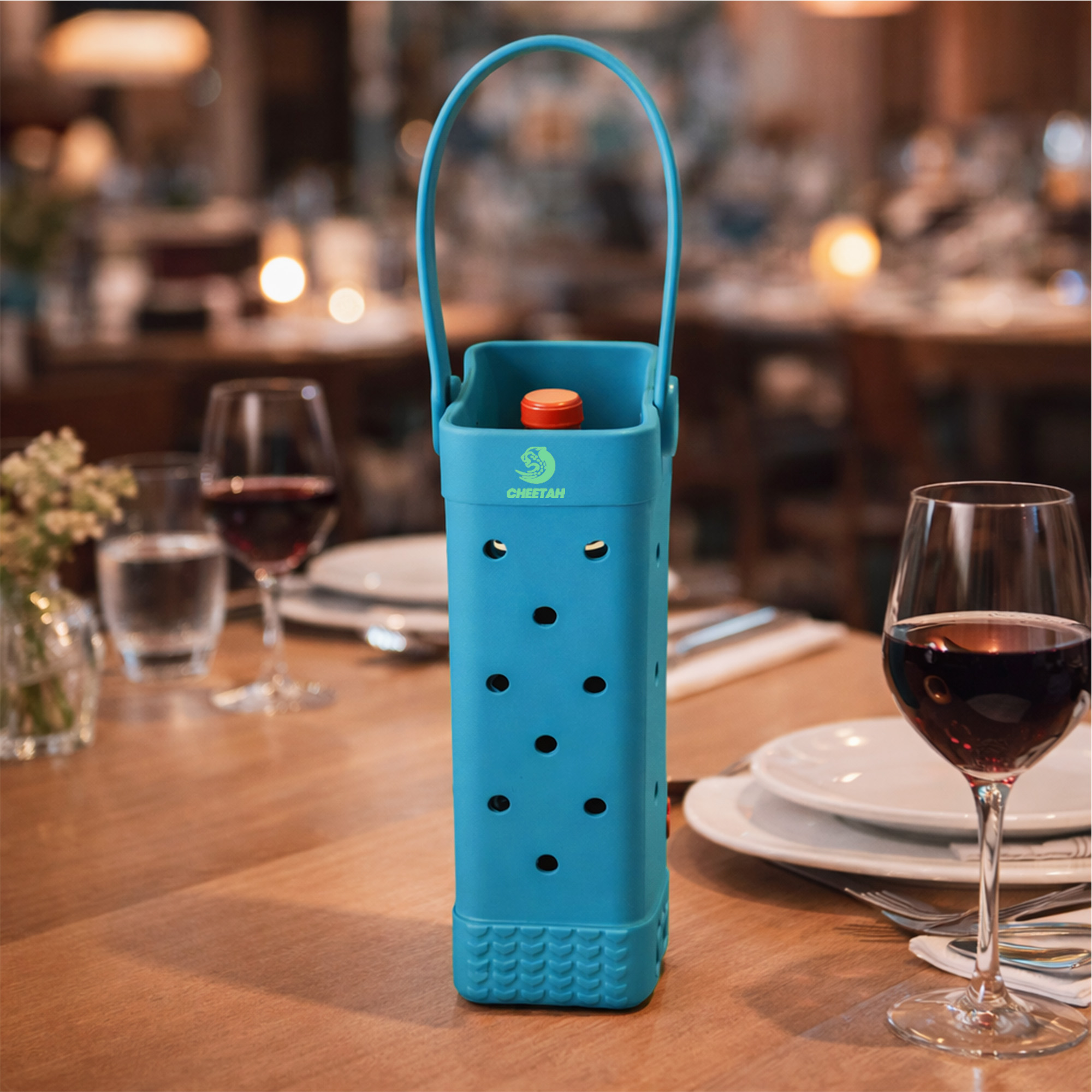 EVA Holes Wine Bottle Bag - Image 10