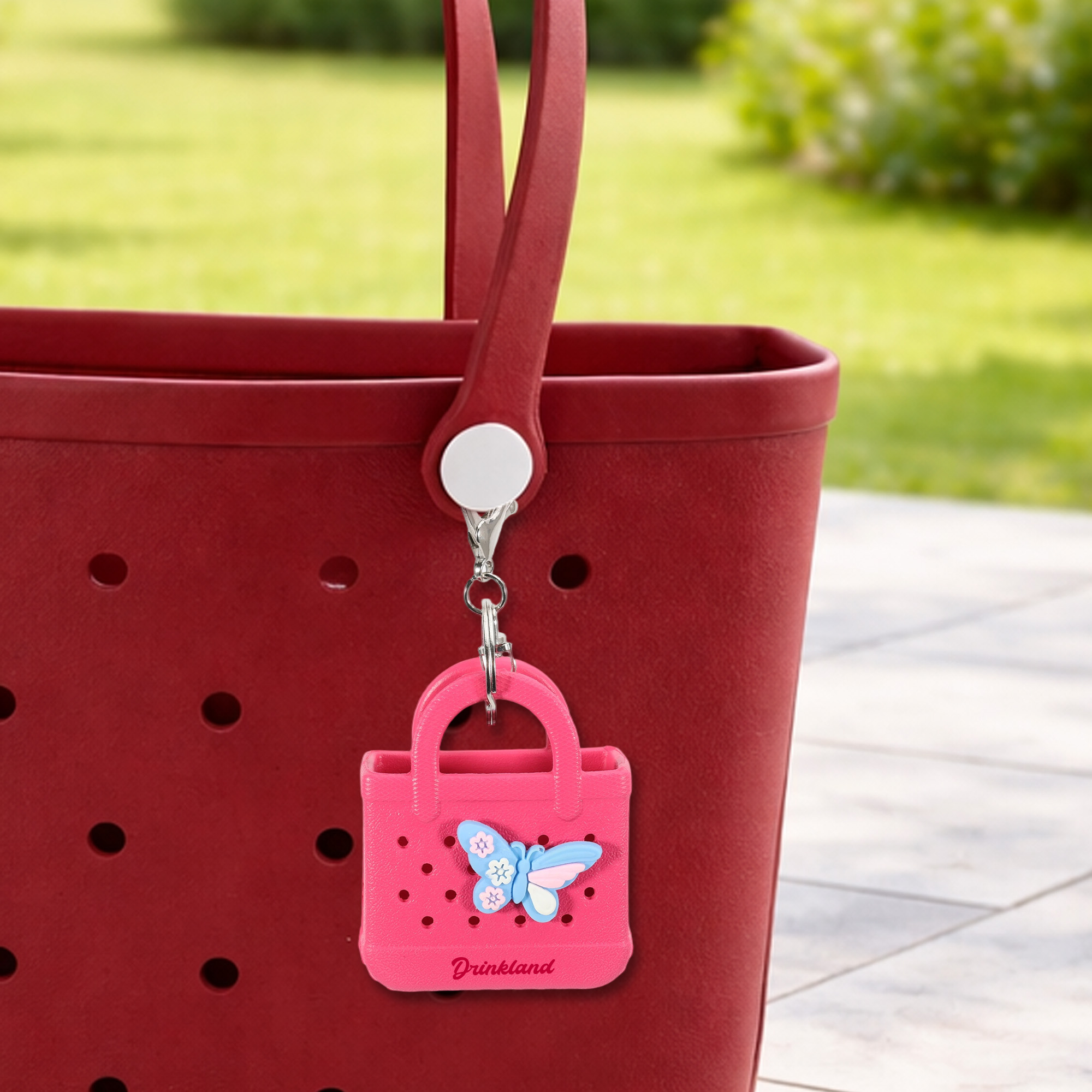Mini EVA Holes Bag Keychain - Image 11