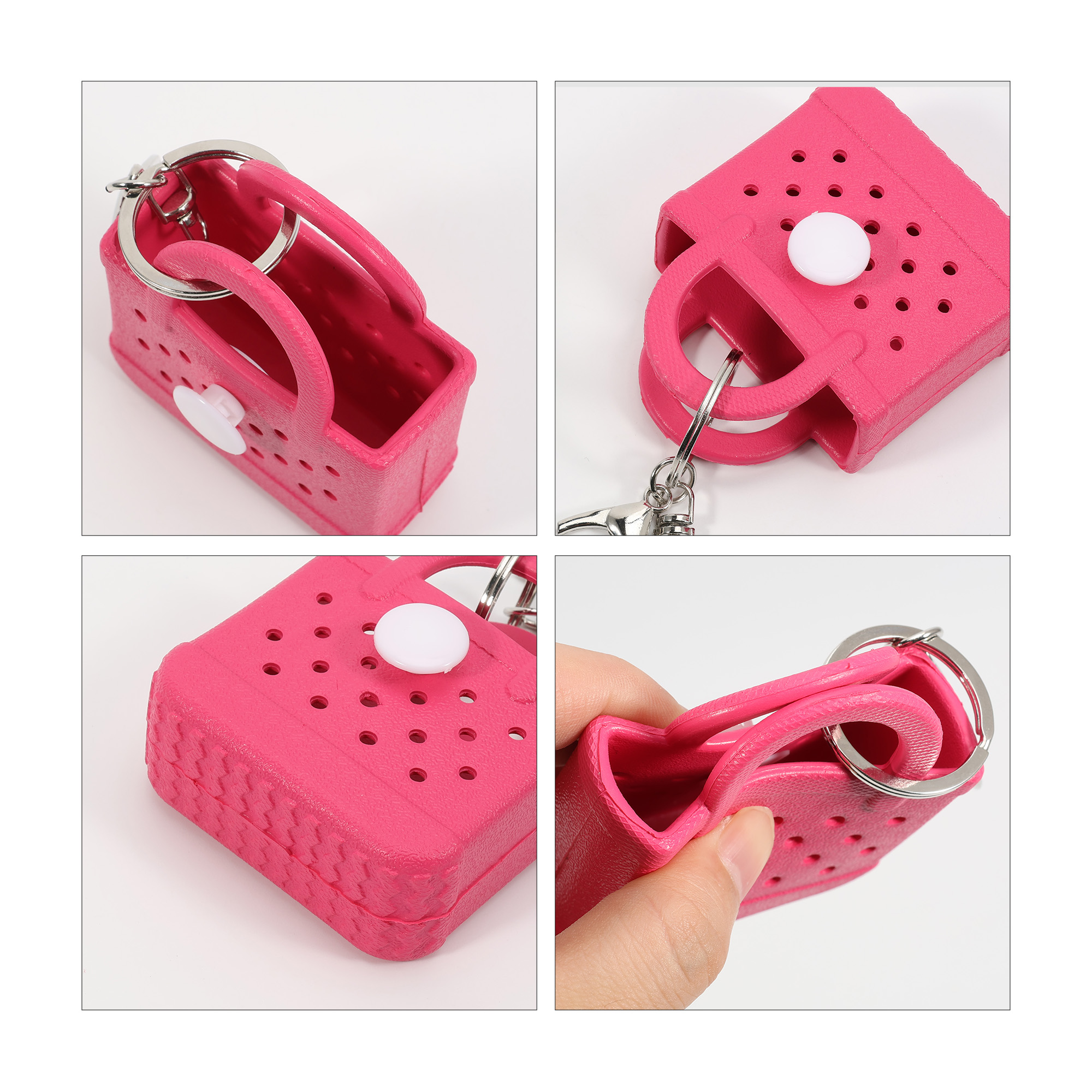 Mini EVA Holes Bag Keychain - Image 10