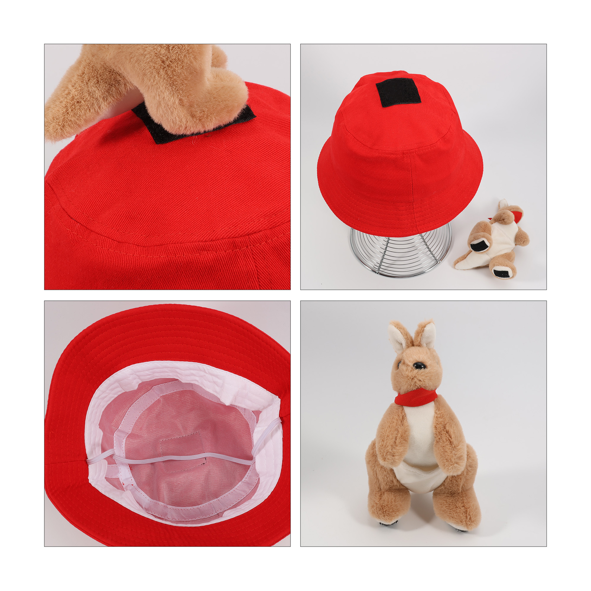 Plush - Decorated Bucket Hat - Image 8