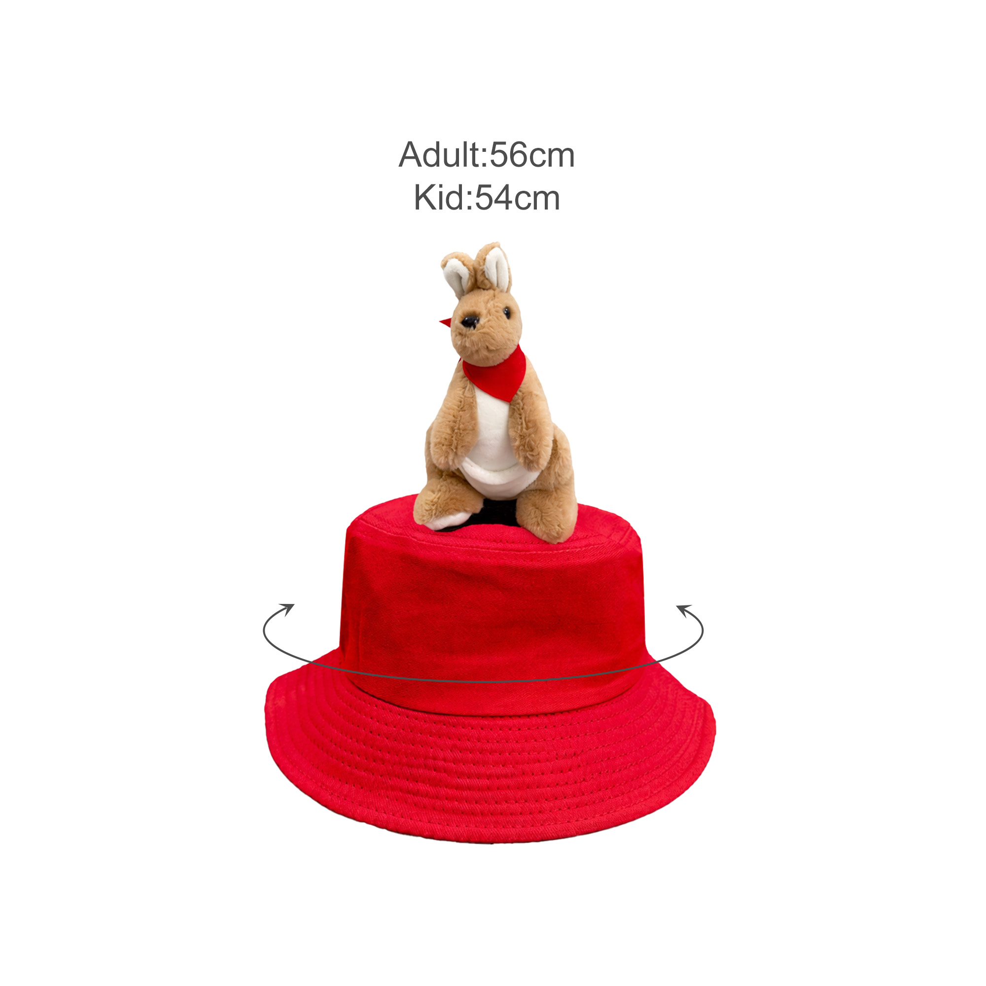 Plush - Decorated Bucket Hat - Image 6