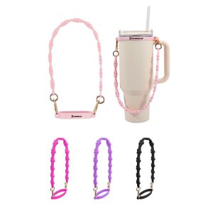 Silicone Flower Tumbler Strap