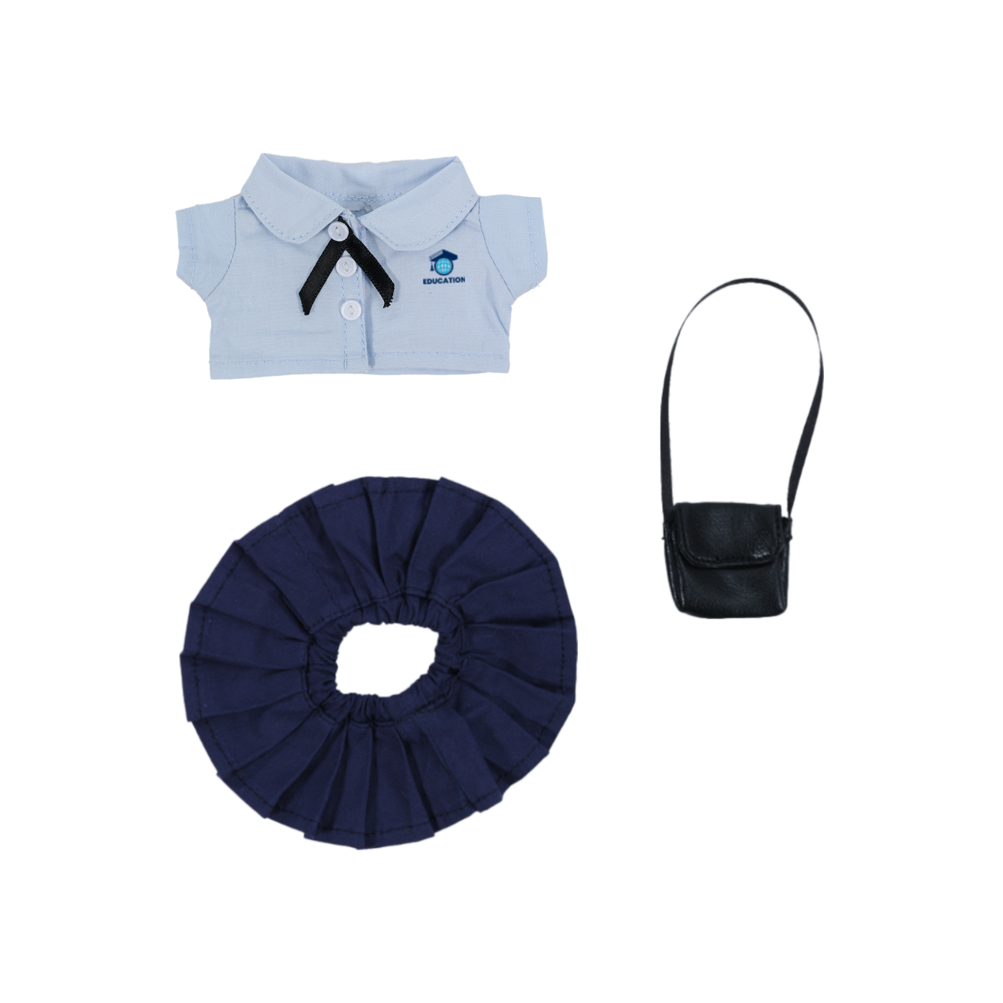 Plush Doll Uniform Set (15–17cm Doll) - Image 2