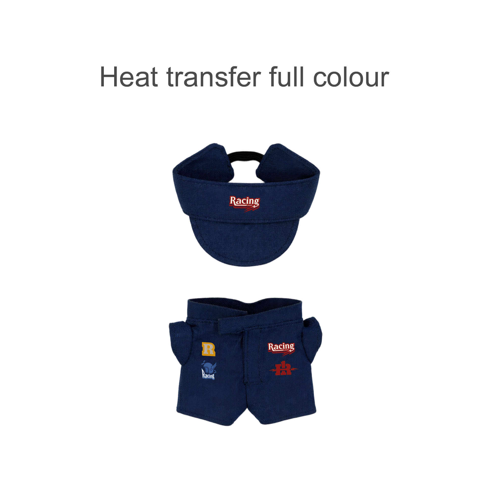 Plush Doll Racing Suit Set (10cm Doll) - Image 12