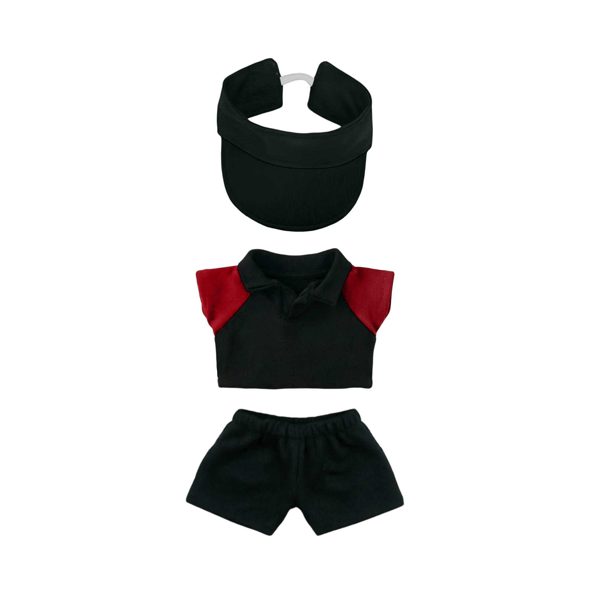 Plush Doll Racing Suit Set (15–17cm Doll) - Image 5