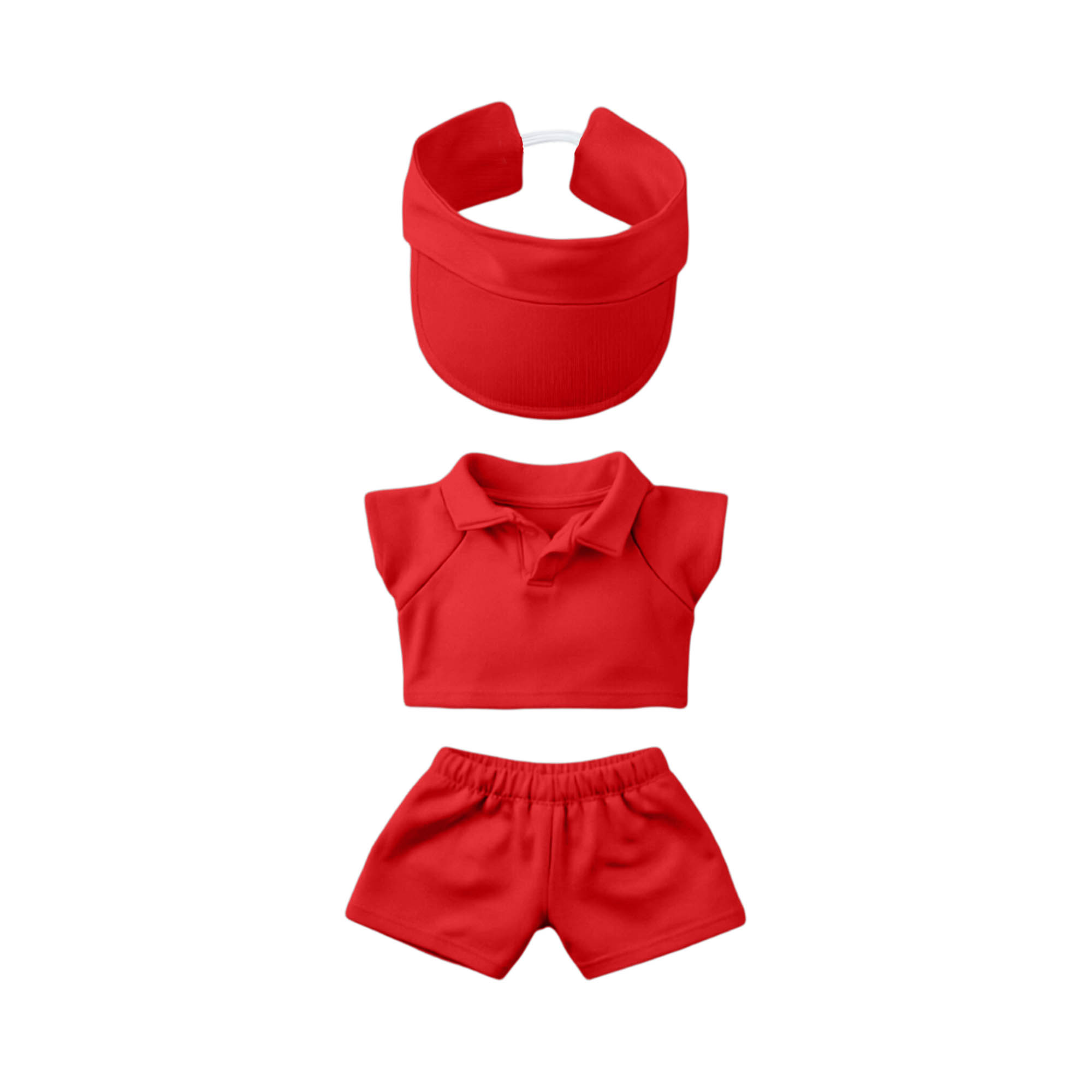 Plush Doll Racing Suit Set (15–17cm Doll) - Image 6