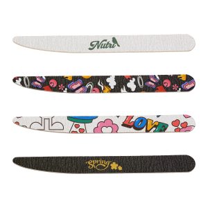 Pack of 50 Wooden Knife Shape Nail Files