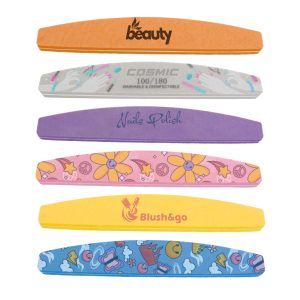 Sponge Half Moon Shape Nail File