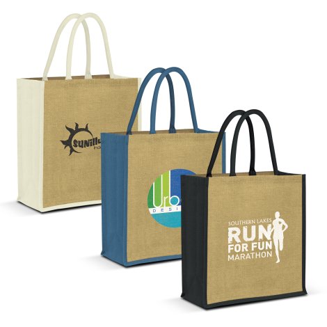 Lanza Jute Tote Bag - Image 2