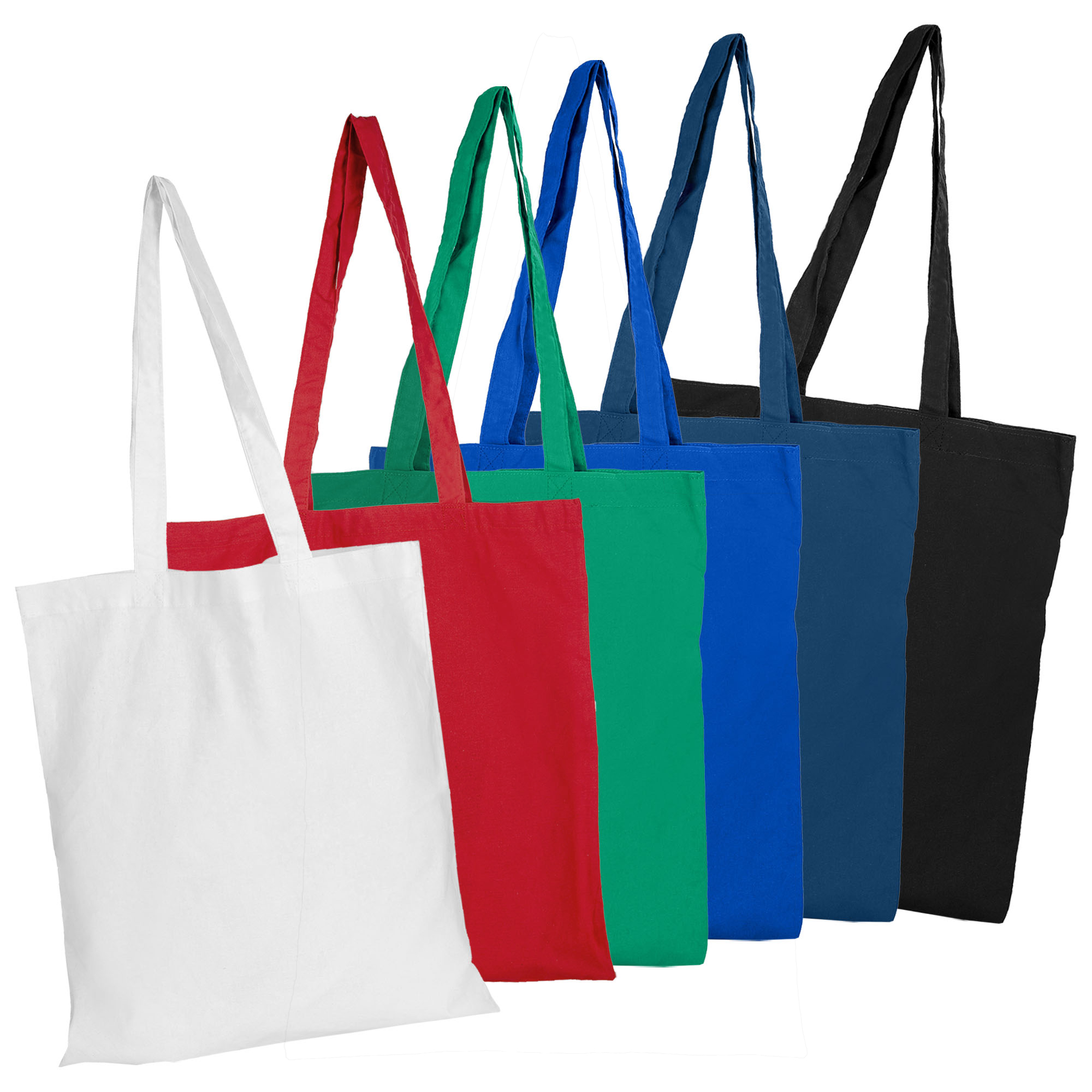 Coloured Calico Bag no Gusset - Image 2