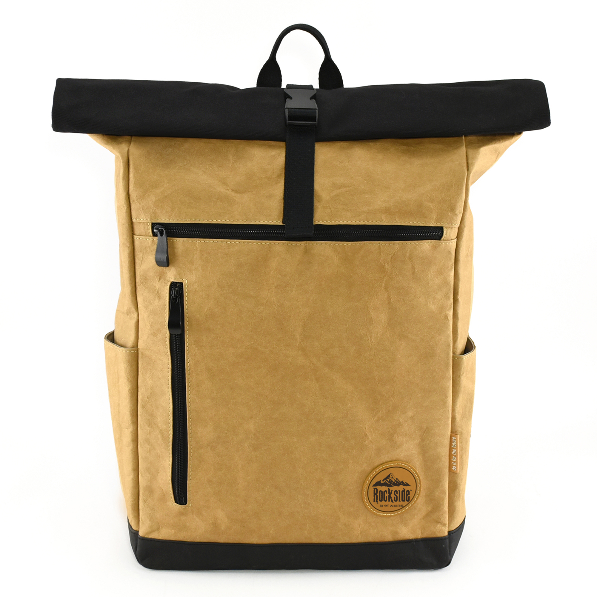 Seaside Kraft Paper Laptop Backpack - Image 2