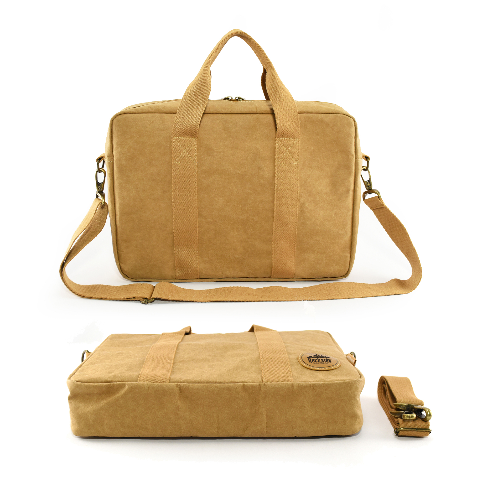 New York Kraft Paper Business Satchel - Image 4