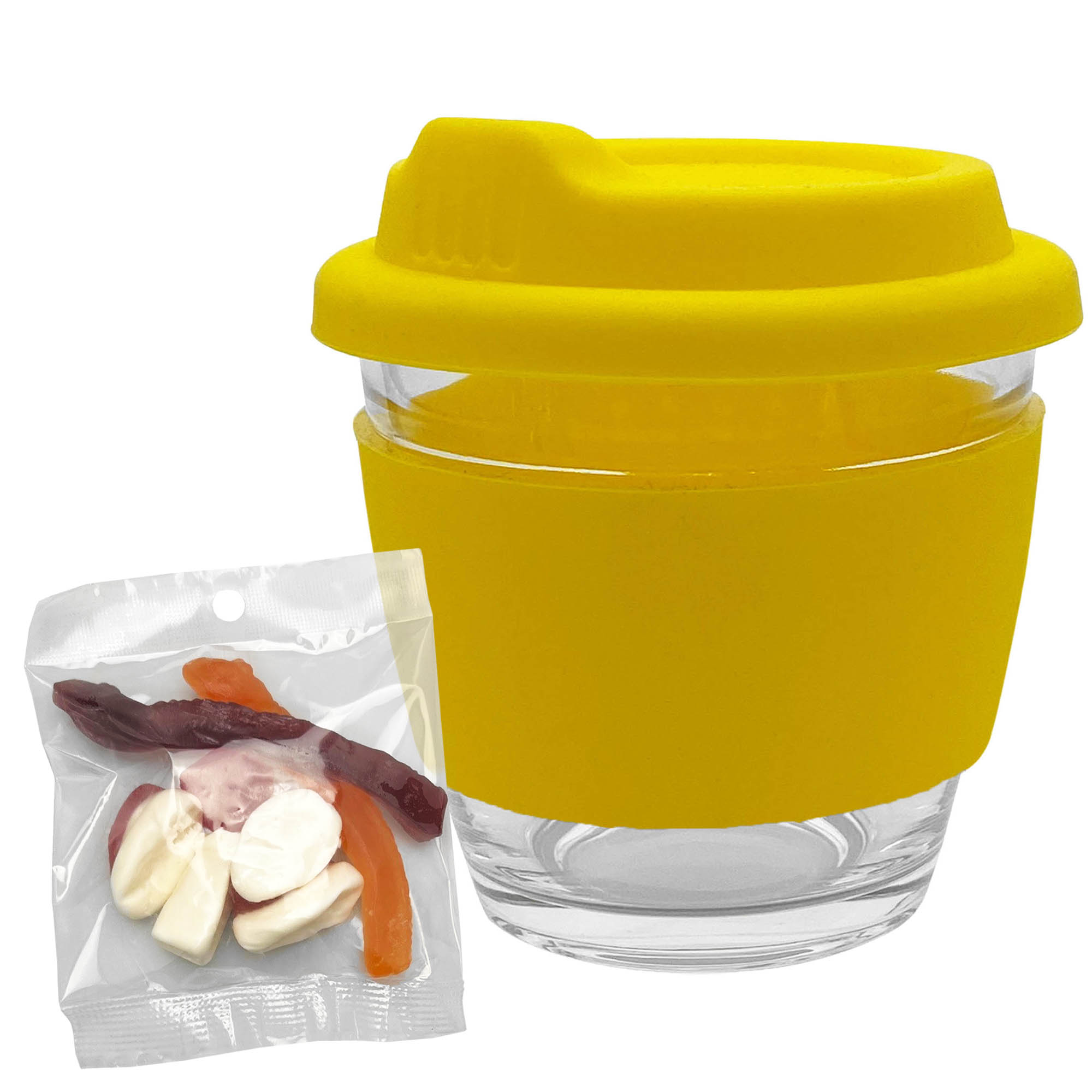 Jelly Party Mix in Venice Glass Coffee Cup - Image 3