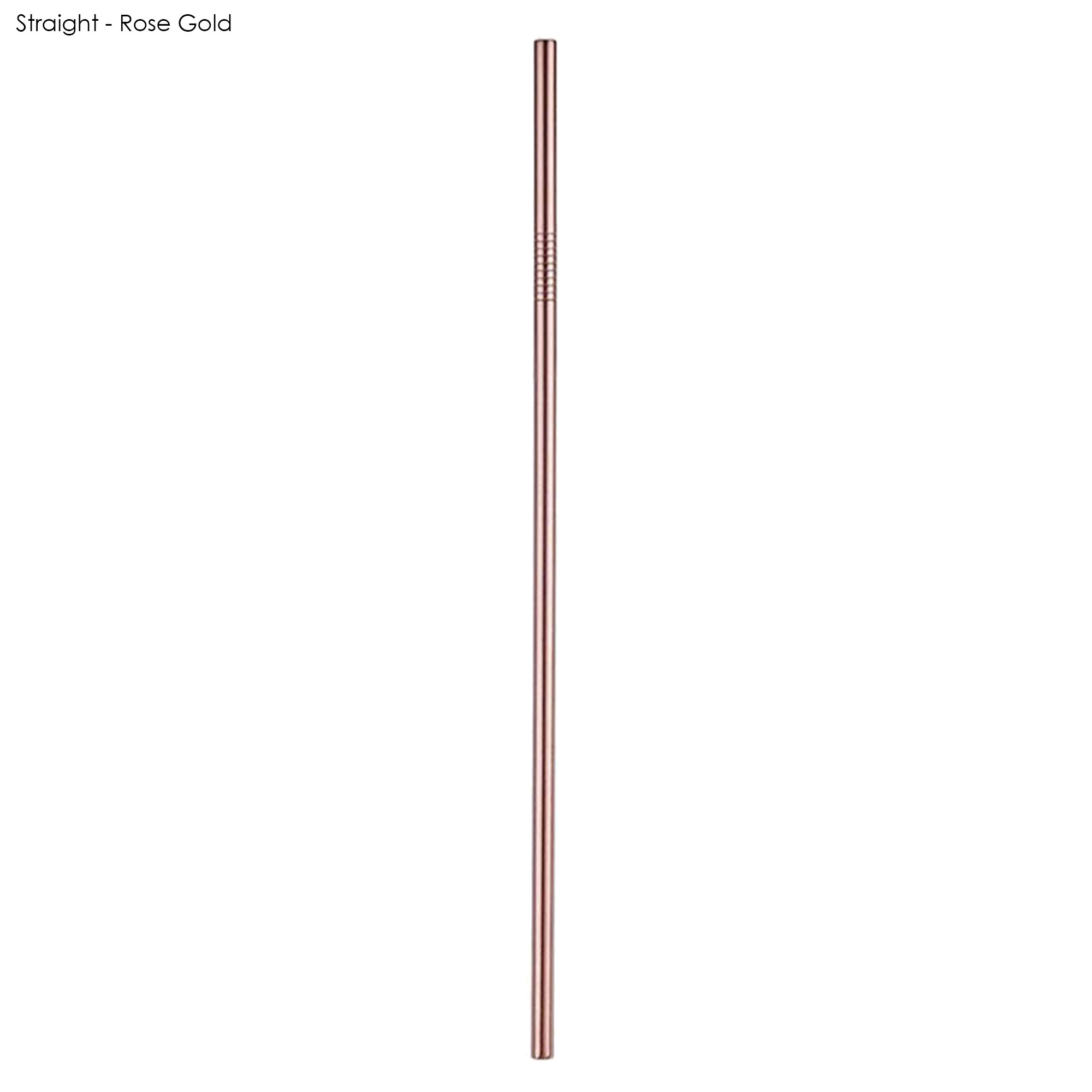 Stainless Steel Straw 6mm x 215mm - Image 5