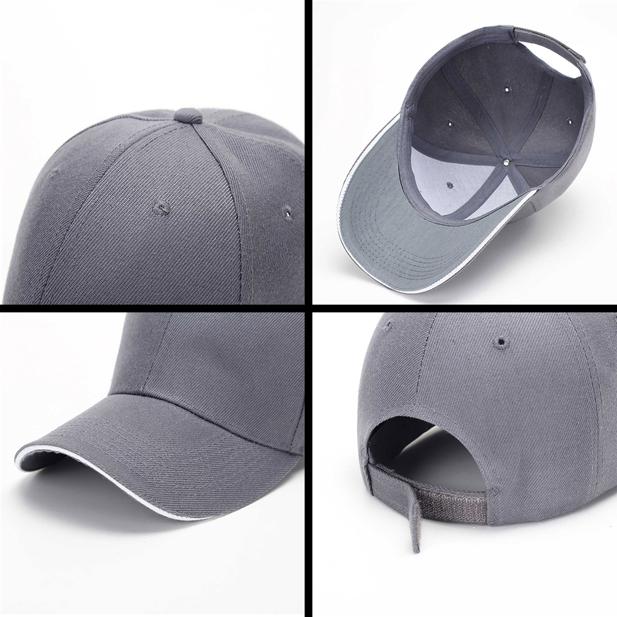 Eumo 6 Panel Heavy Acrylic Sandwich Cap - Image 18