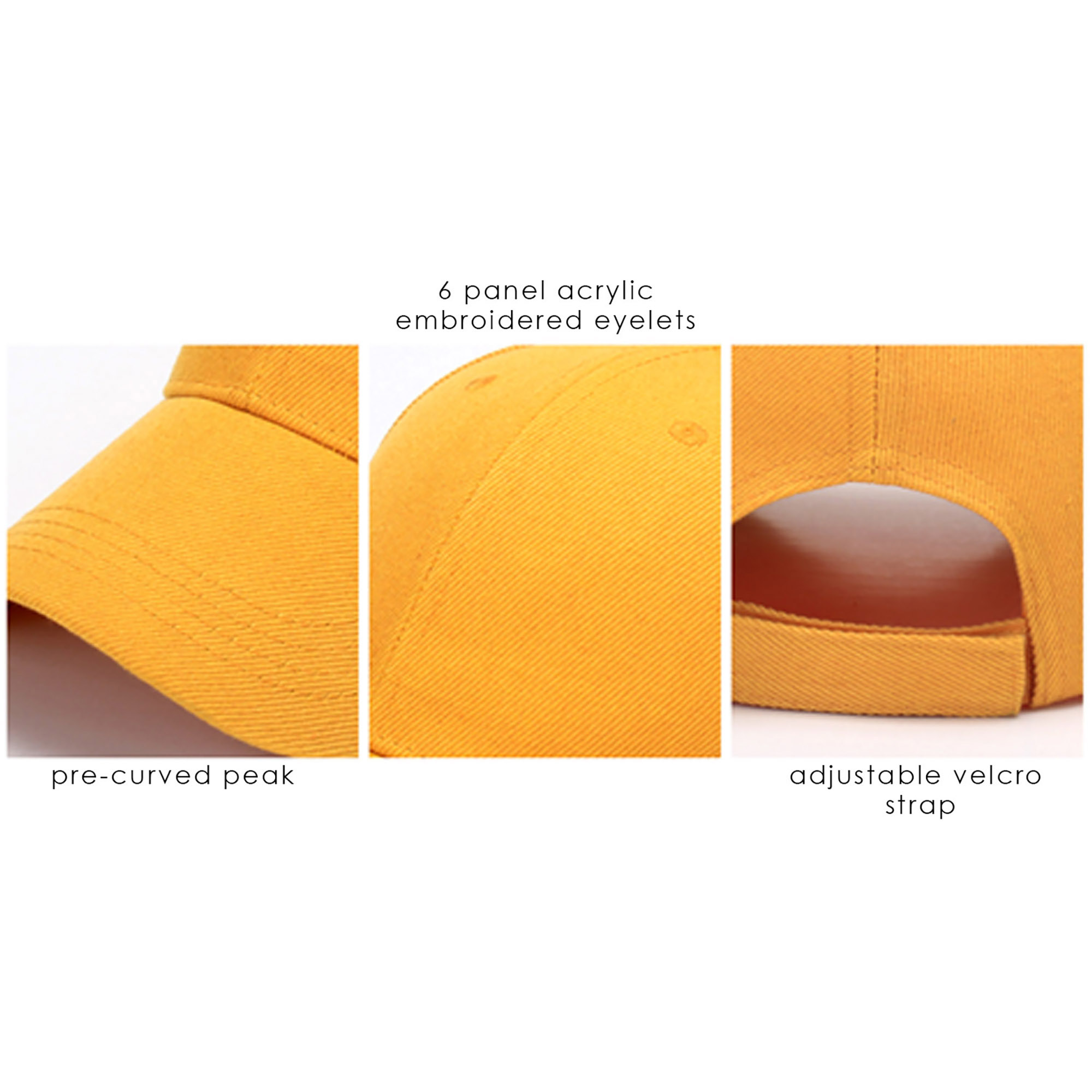 Orega 6 Panel Heavy Acrylic Cap - Image 18