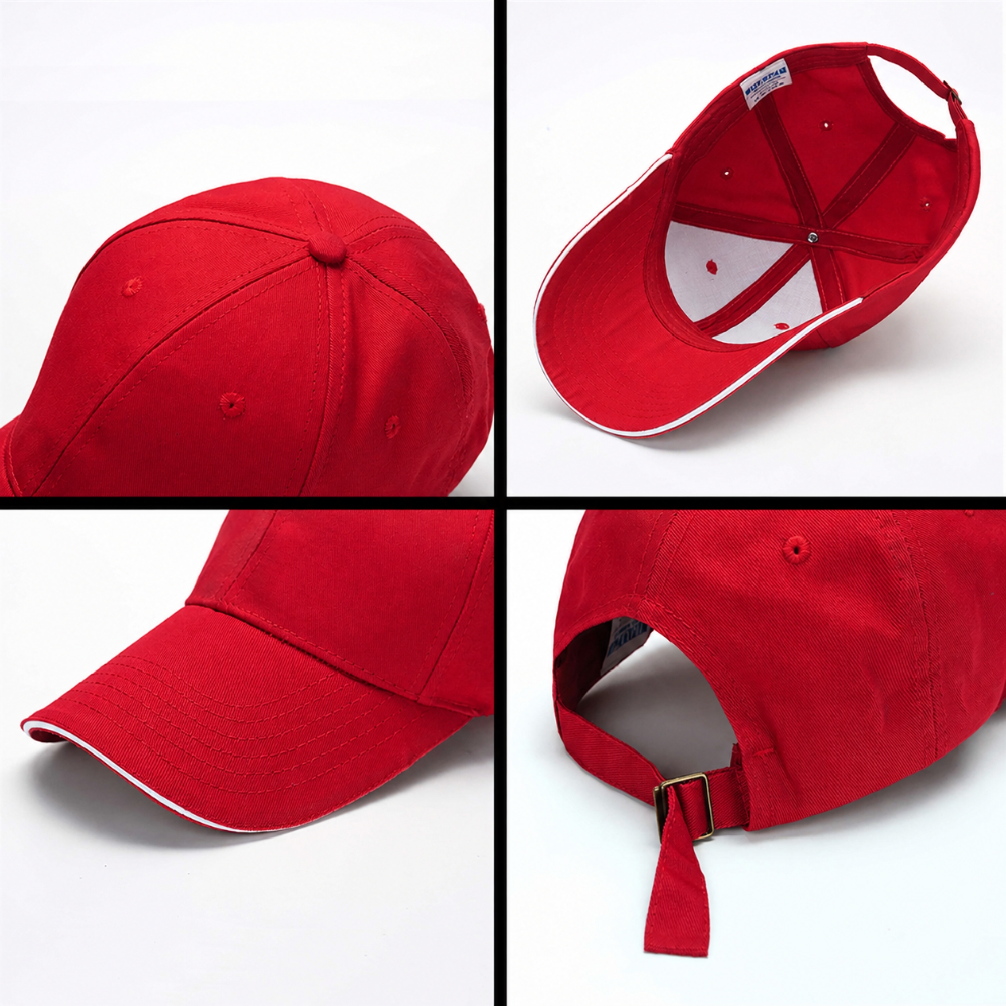 Const 6 Panel Cotton Sandwich Cap - Image 13