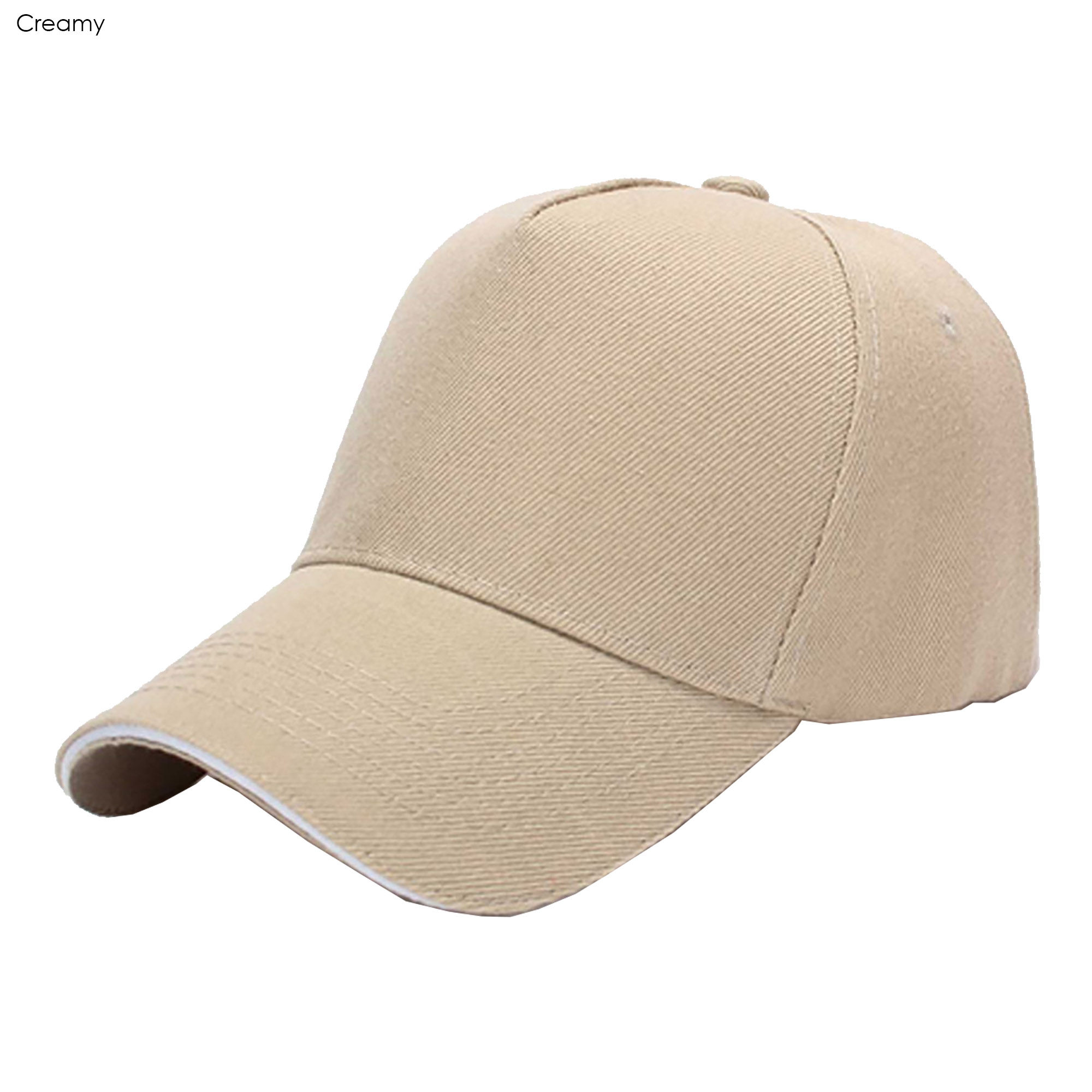 Nevaso 5 Panel Heavy Cotton Sandwich Cap - Image 14