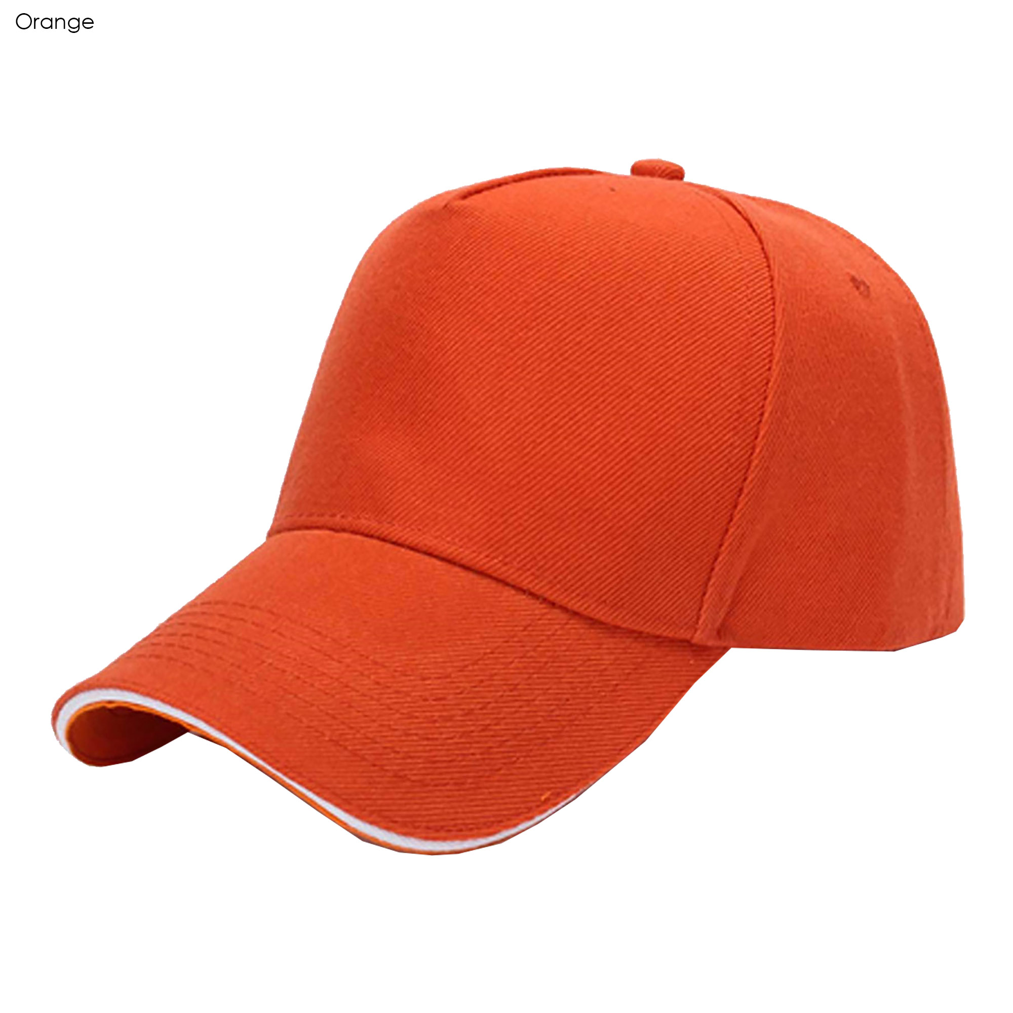 Nevaso 5 Panel Heavy Cotton Sandwich Cap - Image 4
