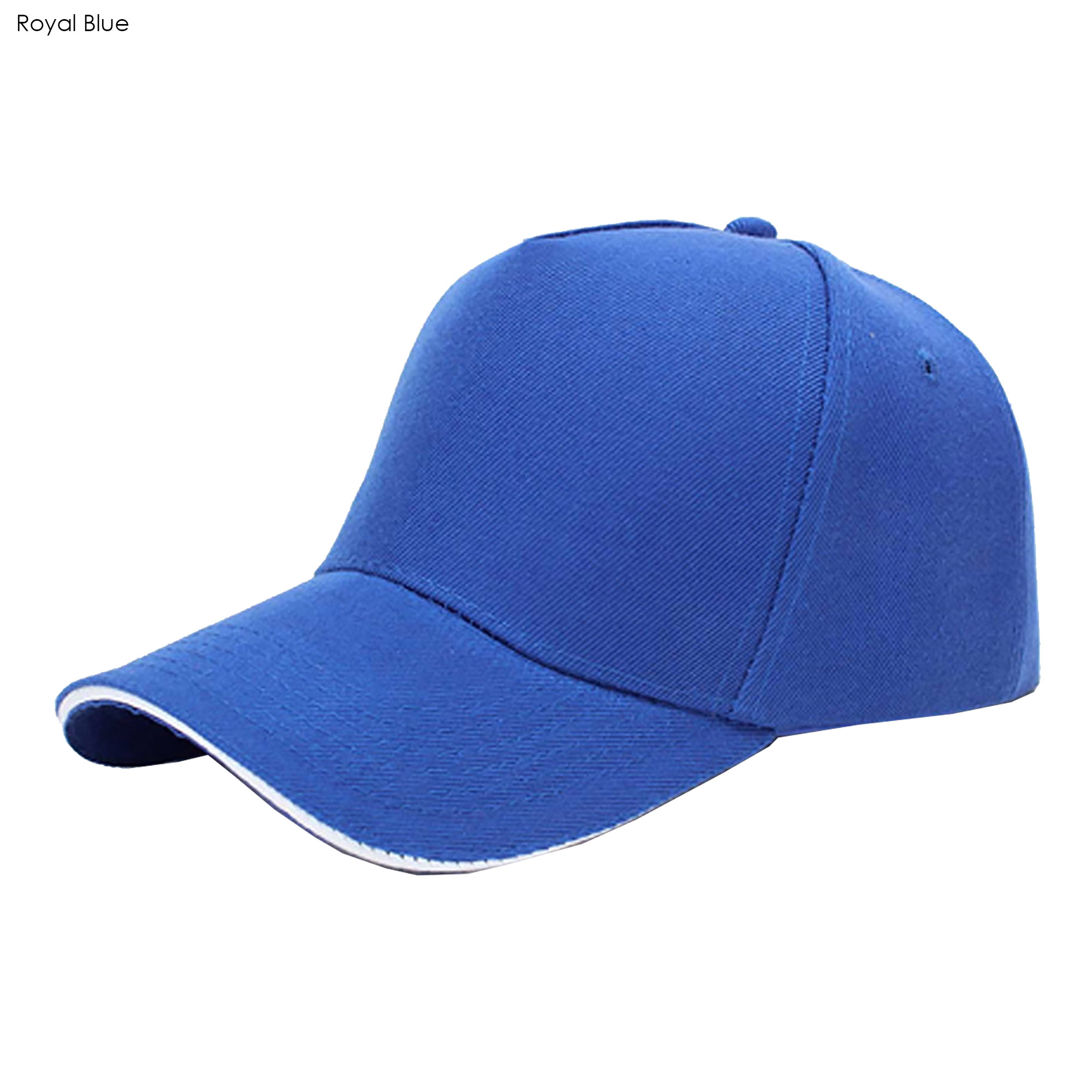 Nevaso 5 Panel Heavy Cotton Sandwich Cap - Image 6
