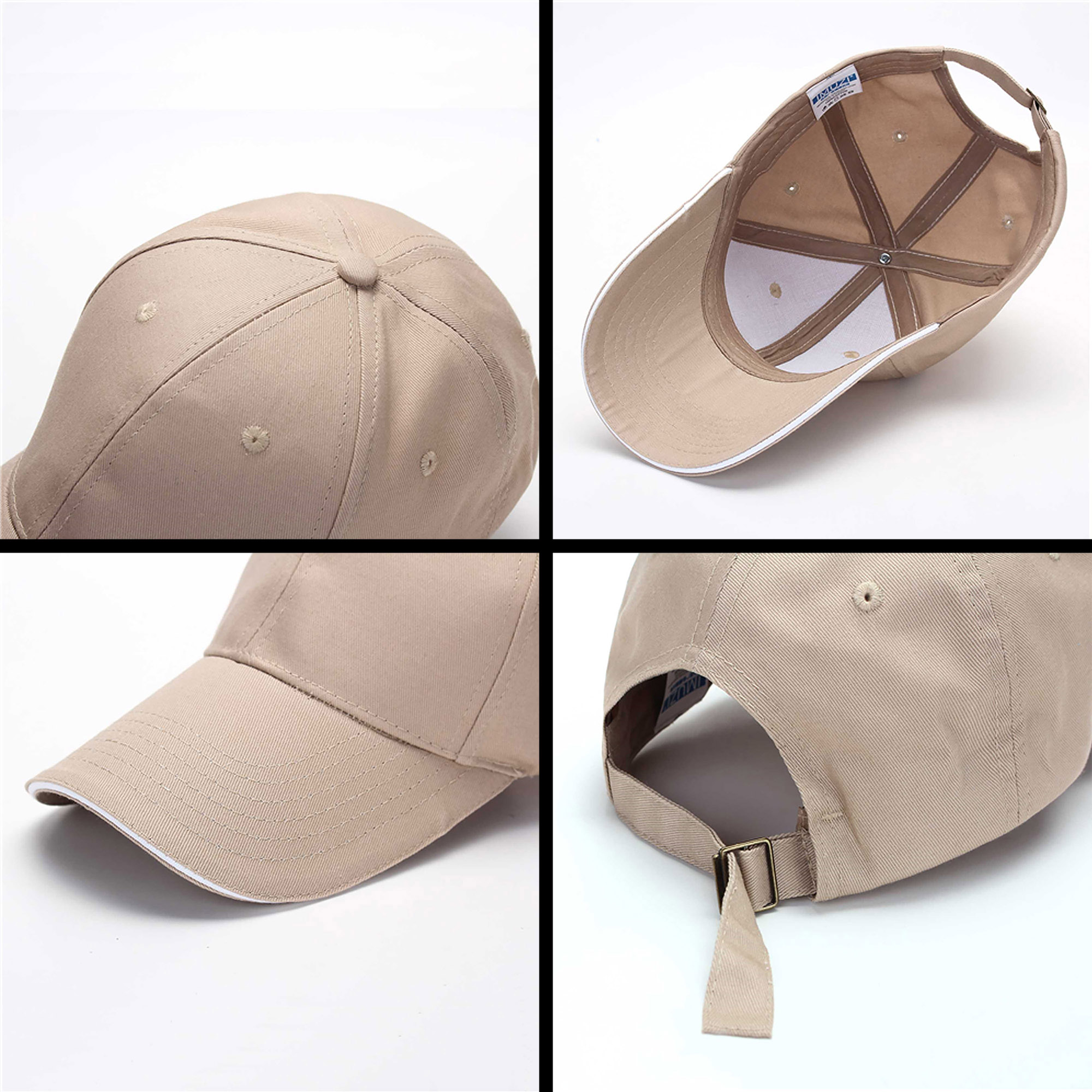 Chicago 6 Panel Kid Cotton Sandwich Cap - Image 12
