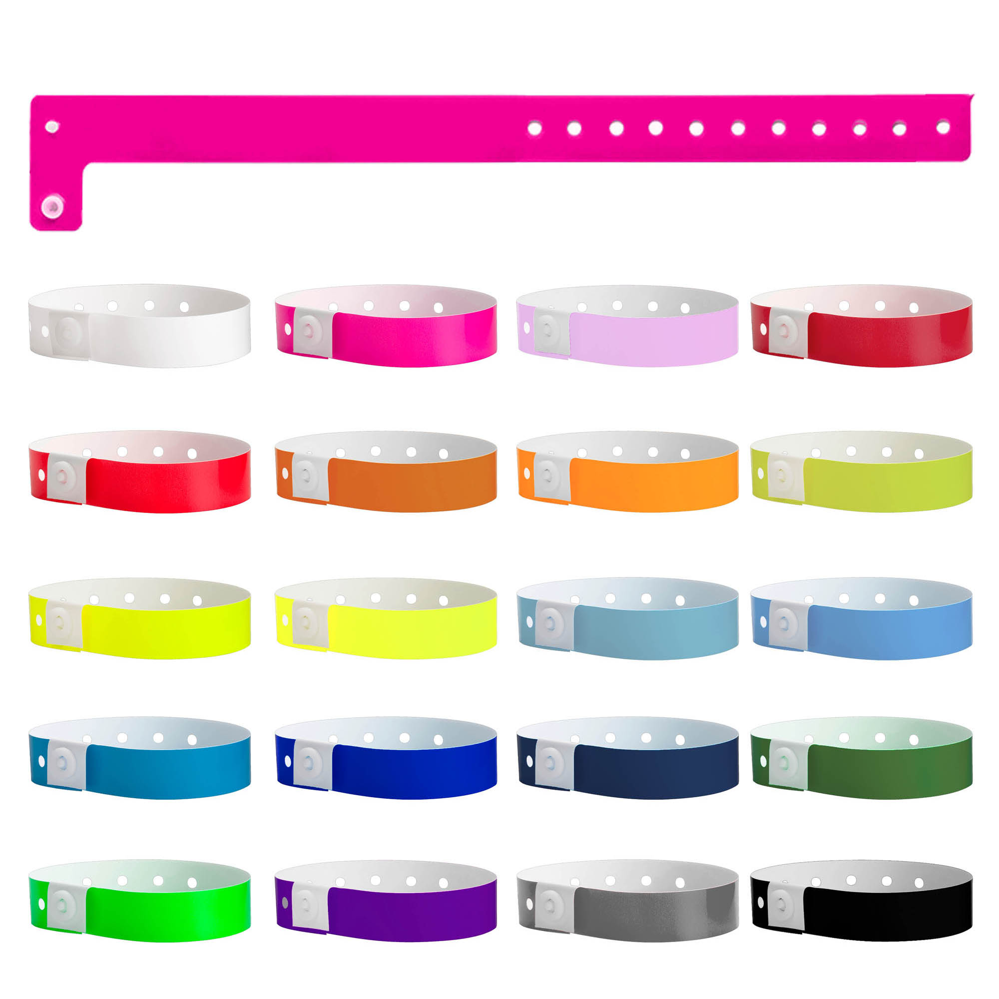 Vince Vinyl Wrist Band 16mm - Image 2