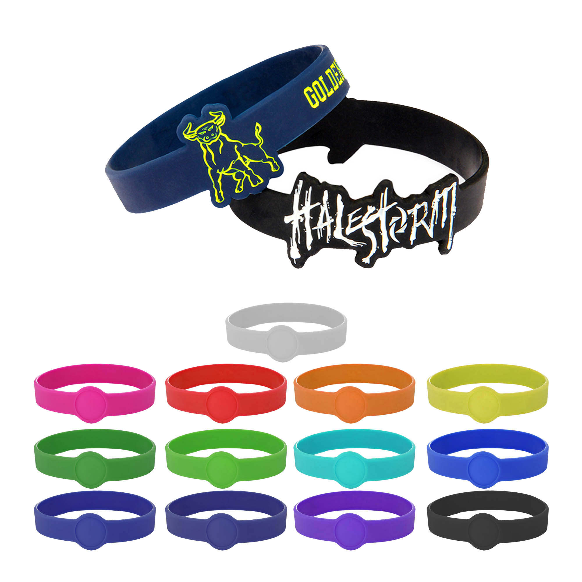 Toaks Silicone Wrist Band Custom Design - Image 2