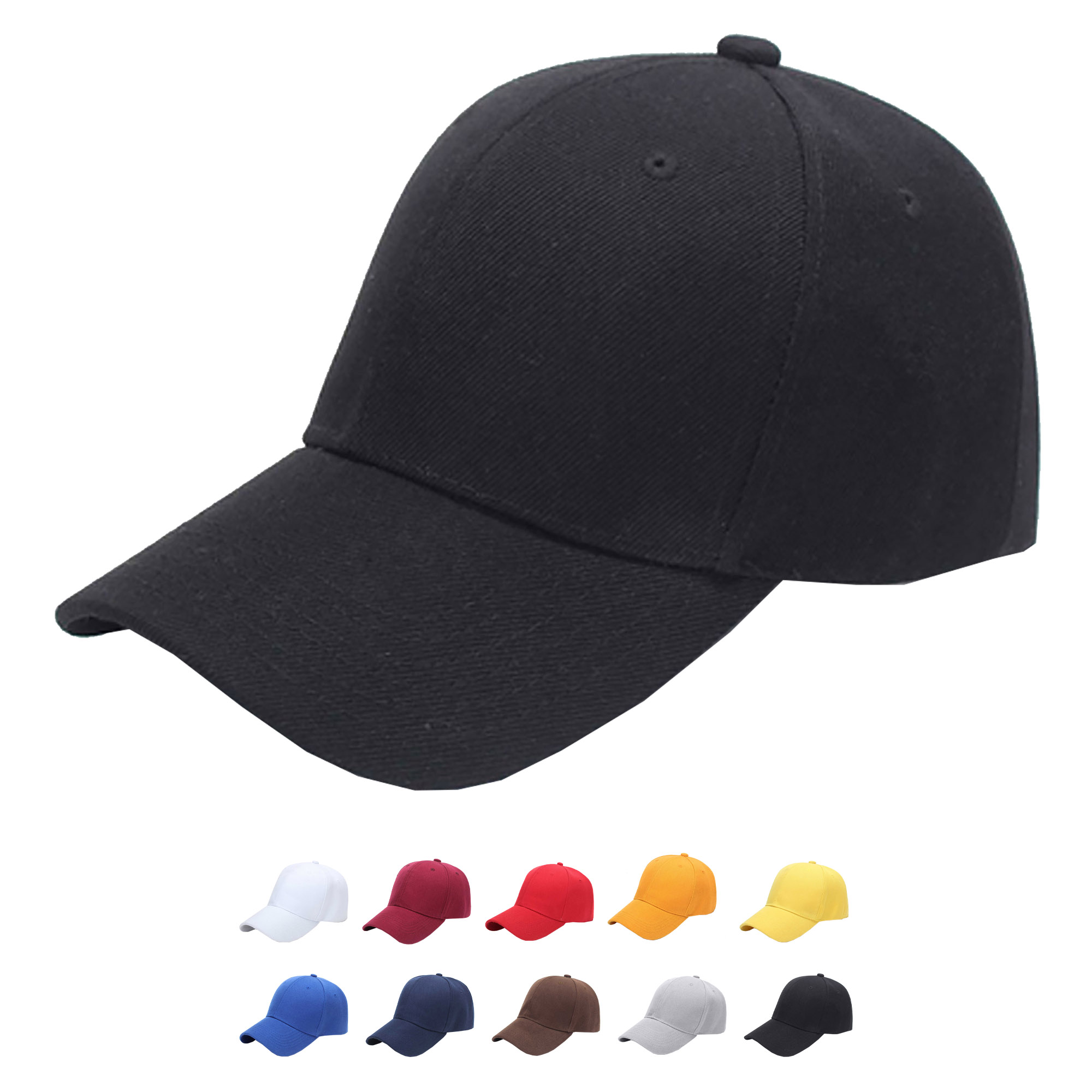 Four Seasons 6 Panel Heavy Cotton Cap - Image 2