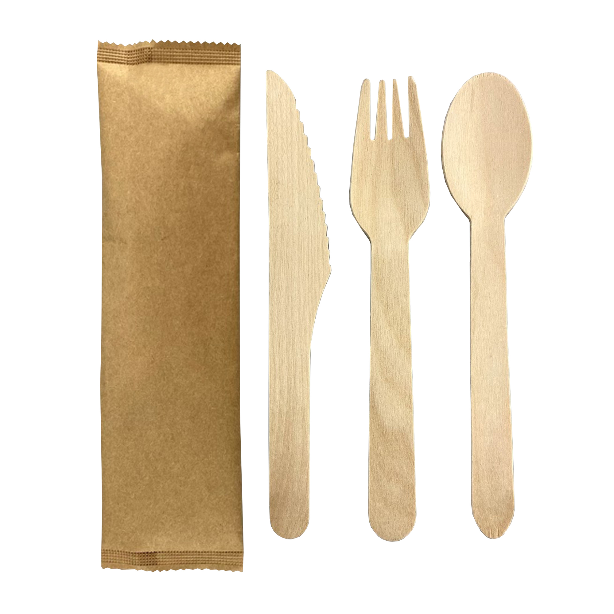2pcs Wooden Cutlery Set - Image 3
