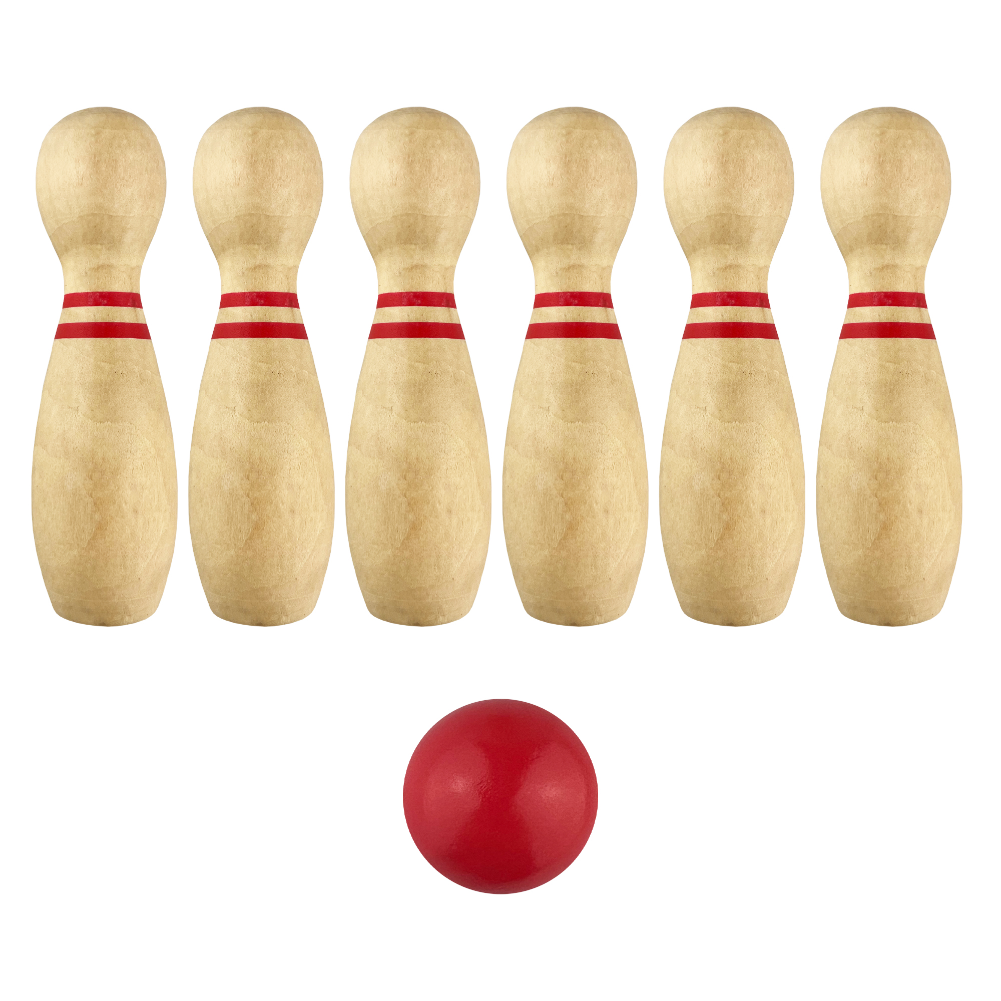 Wooden Bowling Set - Image 4