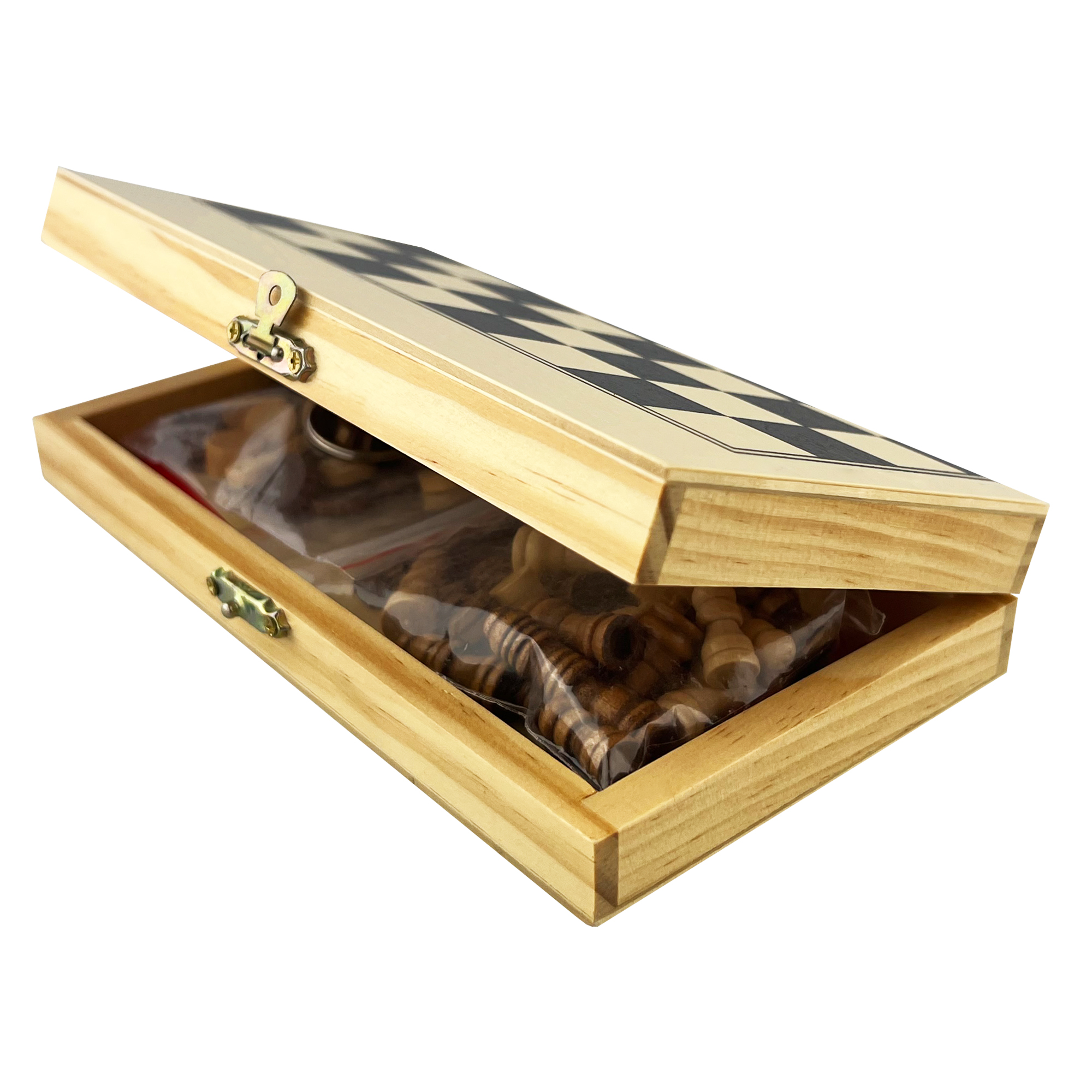 3 in 1 Wooden Play Case - Image 4
