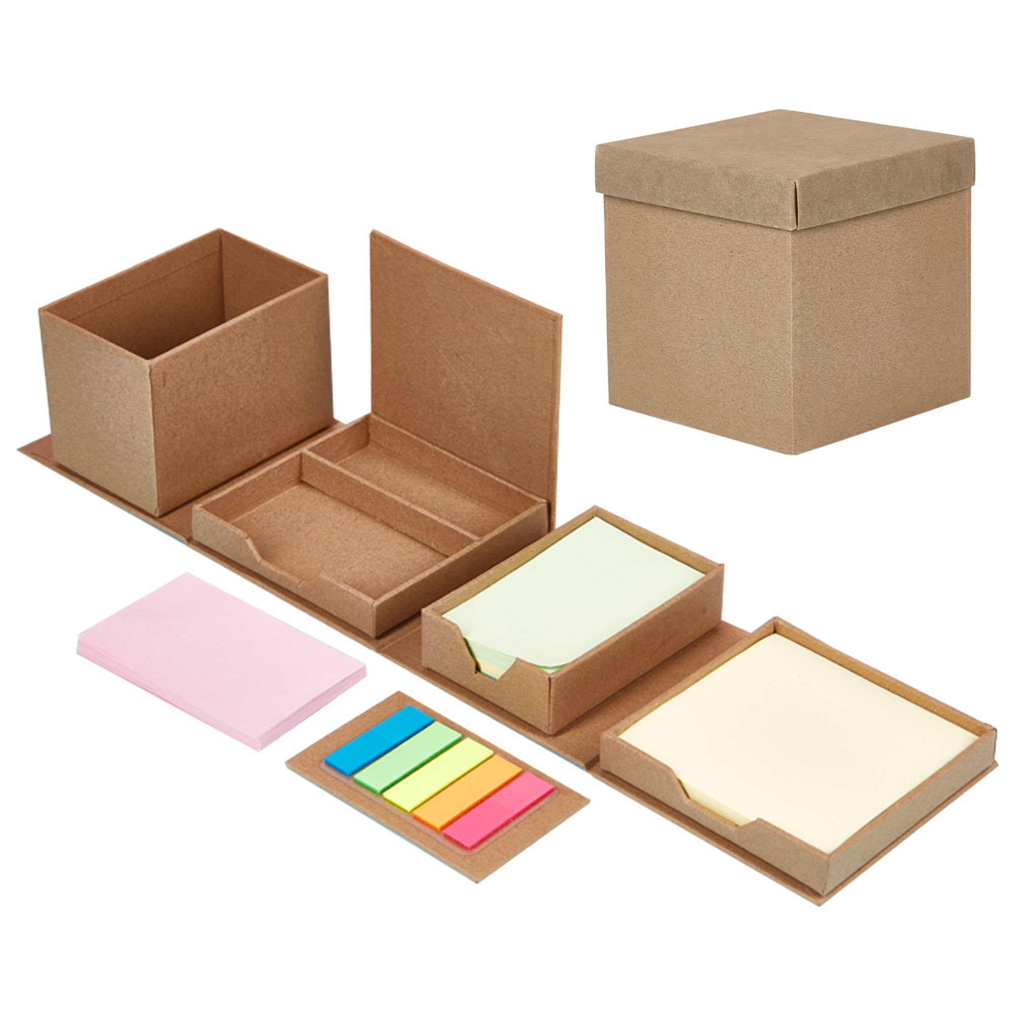 Desk Organiser Sticky Note Memo Holder - Image 2