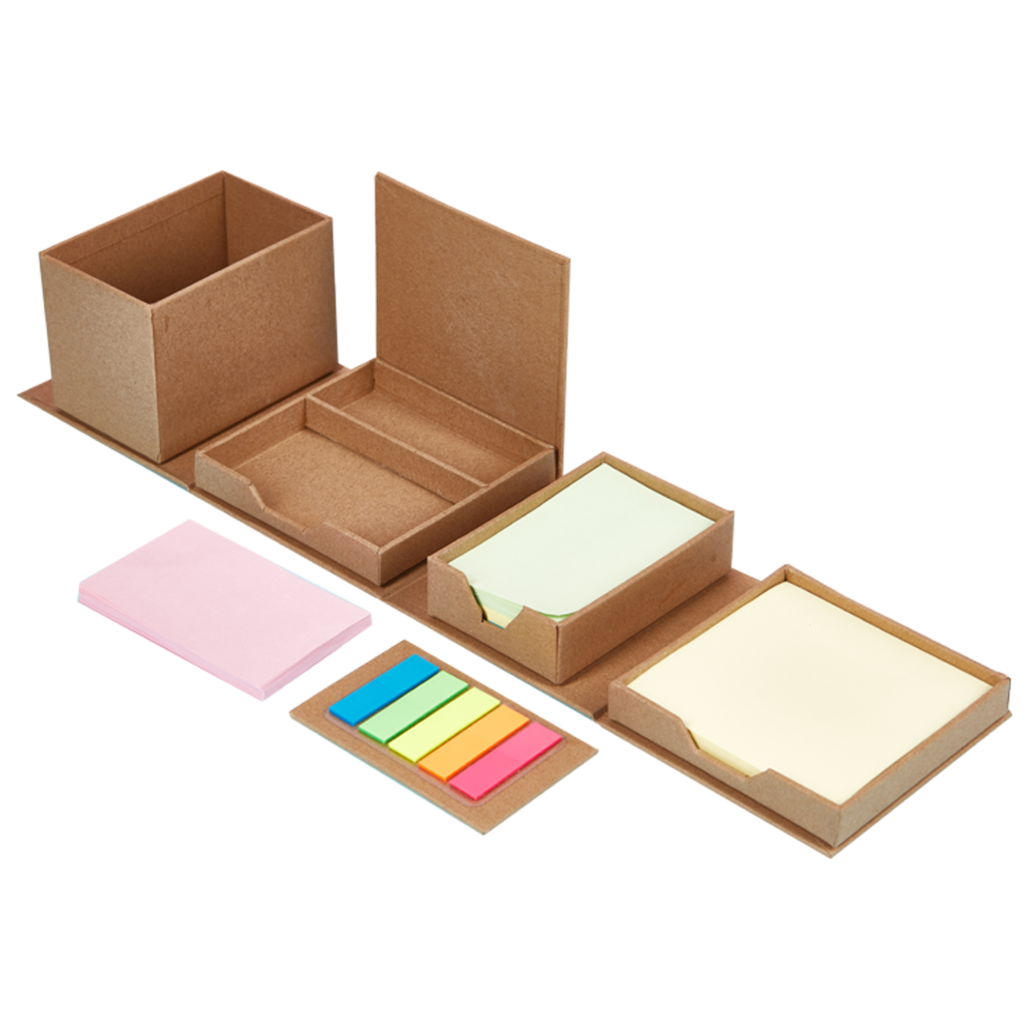 Desk Organiser Sticky Note Memo Holder - Image 3