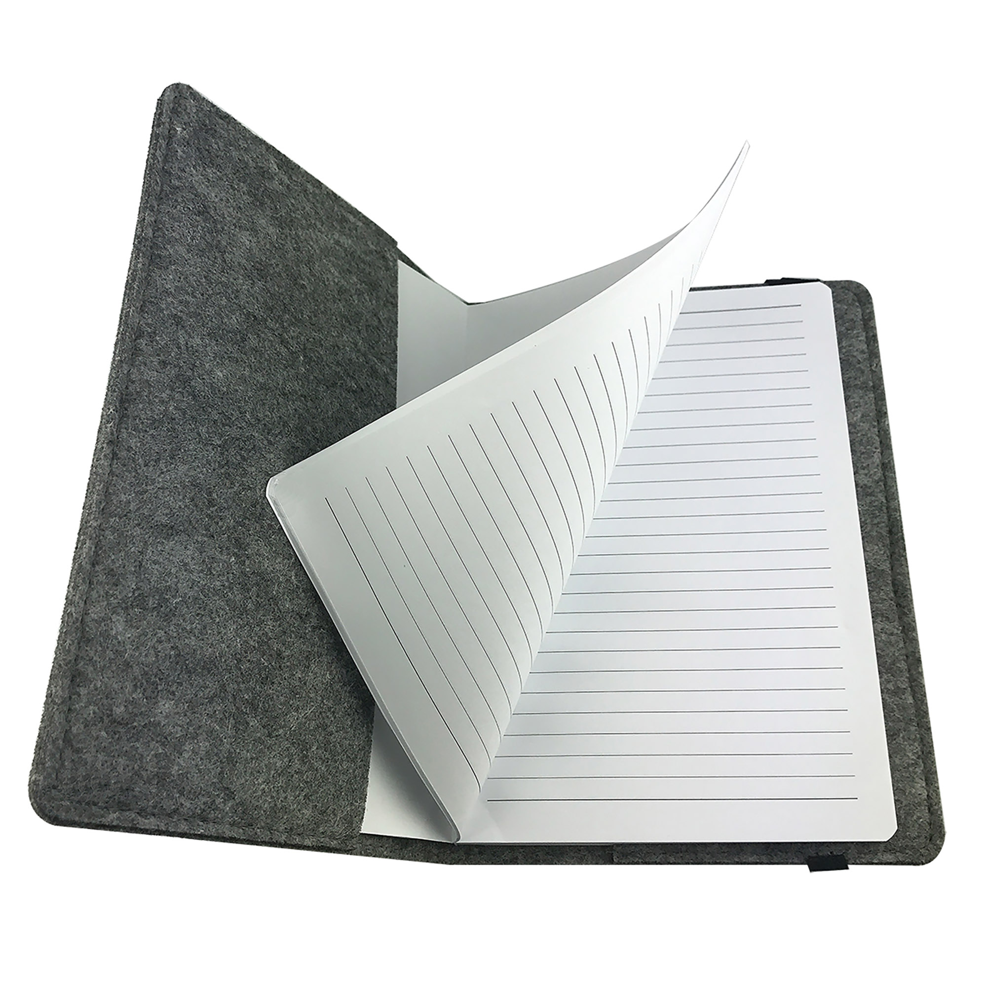 Allison A5 Felt Notebook - Image 4