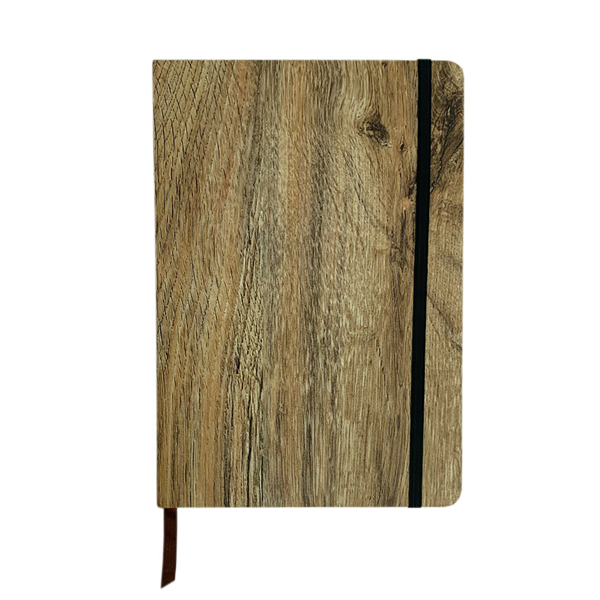 A5 Wood Look Notebook - Image 4
