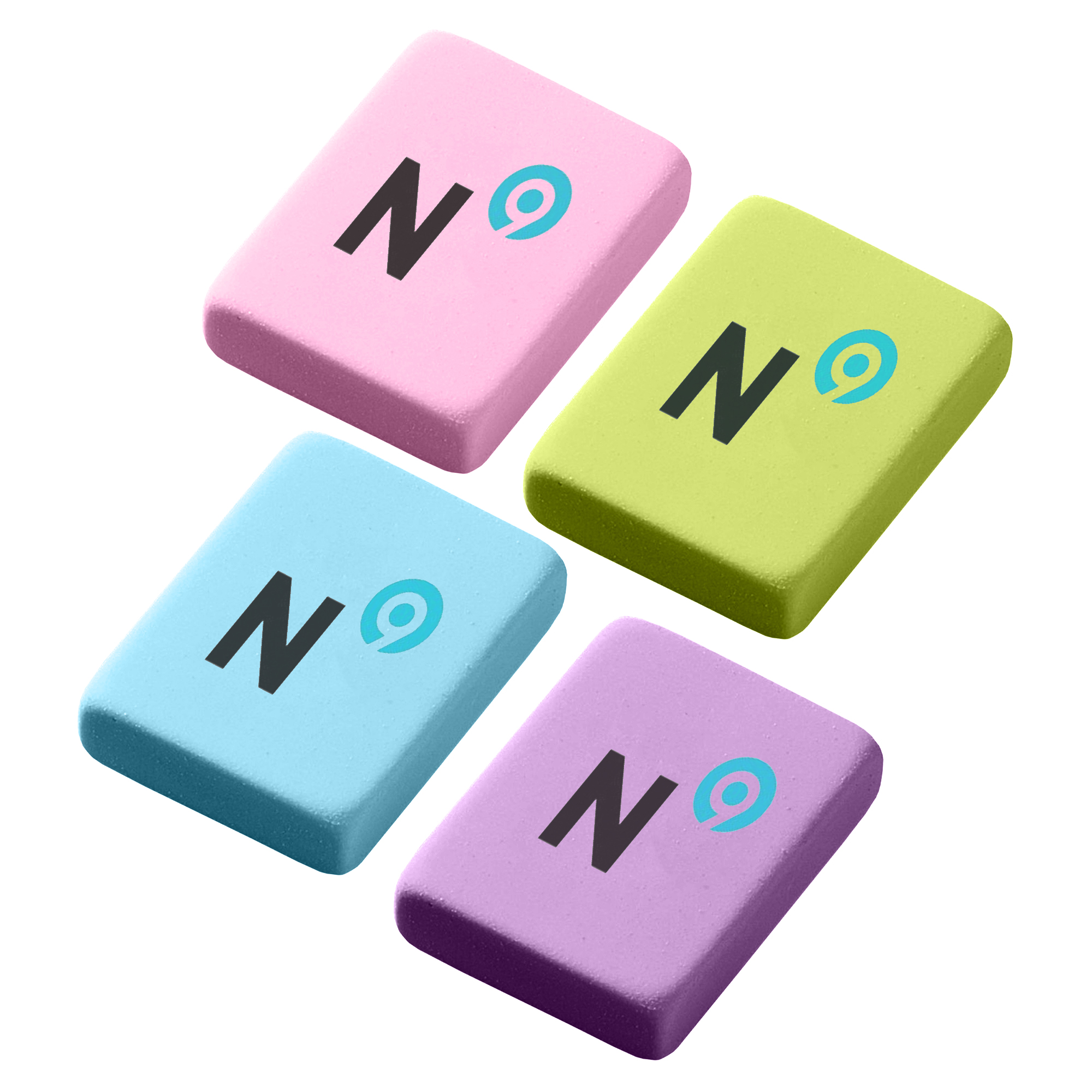Kido Square Rubber Eraser - Image 2