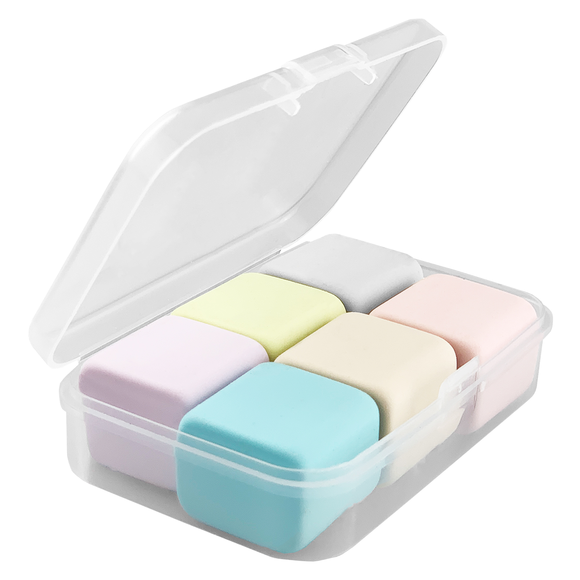 Happy Cube Rubber Eraser Set - Image 4