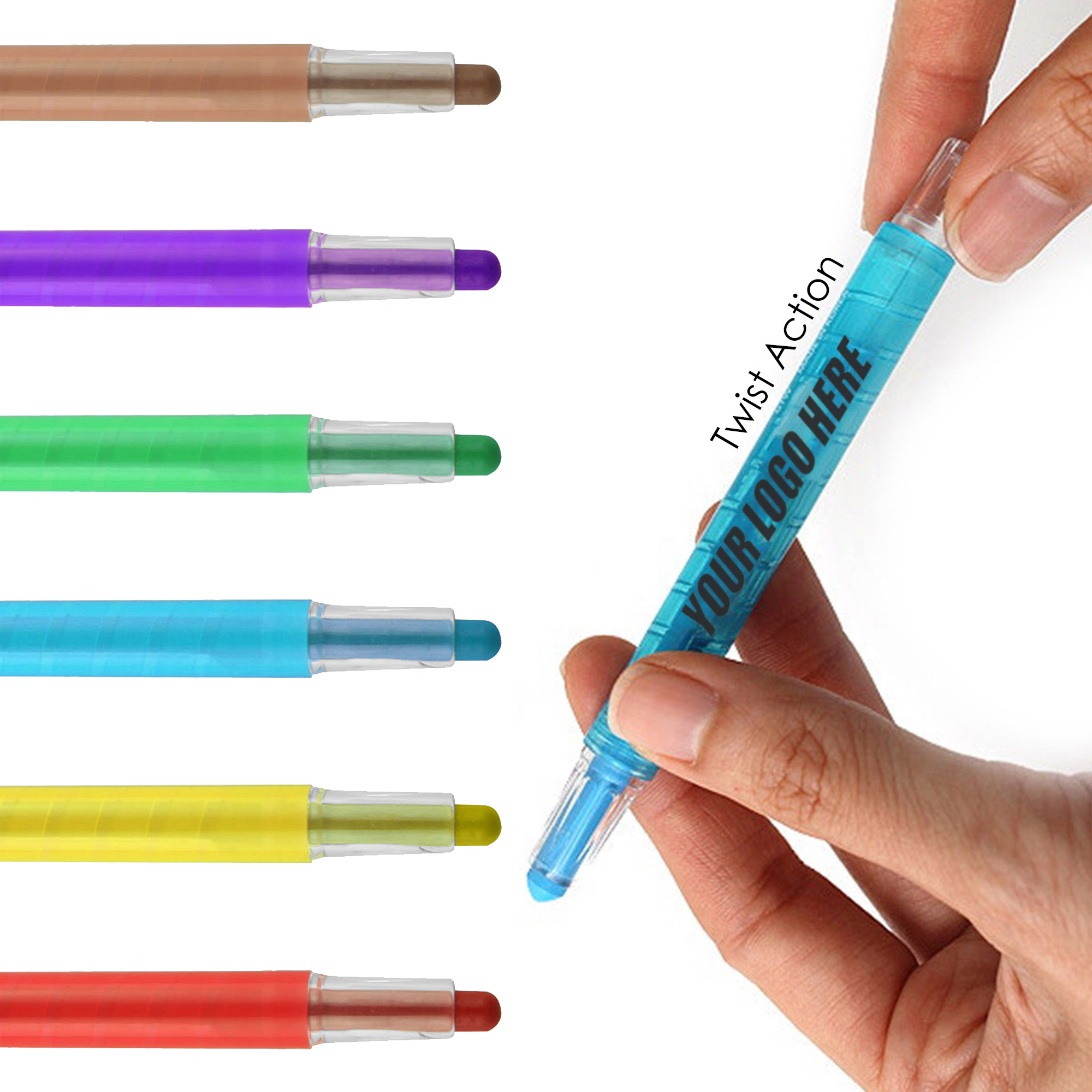 Turin 6CT Twist Crayon Set - Image 3