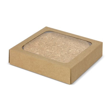 Oakridge Cork Coaster Round - Set of 4 - Image 4